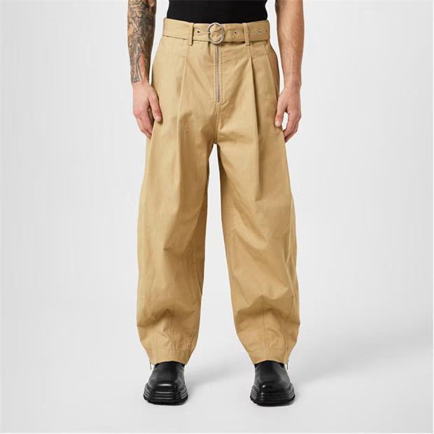 Jil Sander o1mt1gz0625 Pants in Beige Size US 36 / EU 52 - 3 Thumbnail