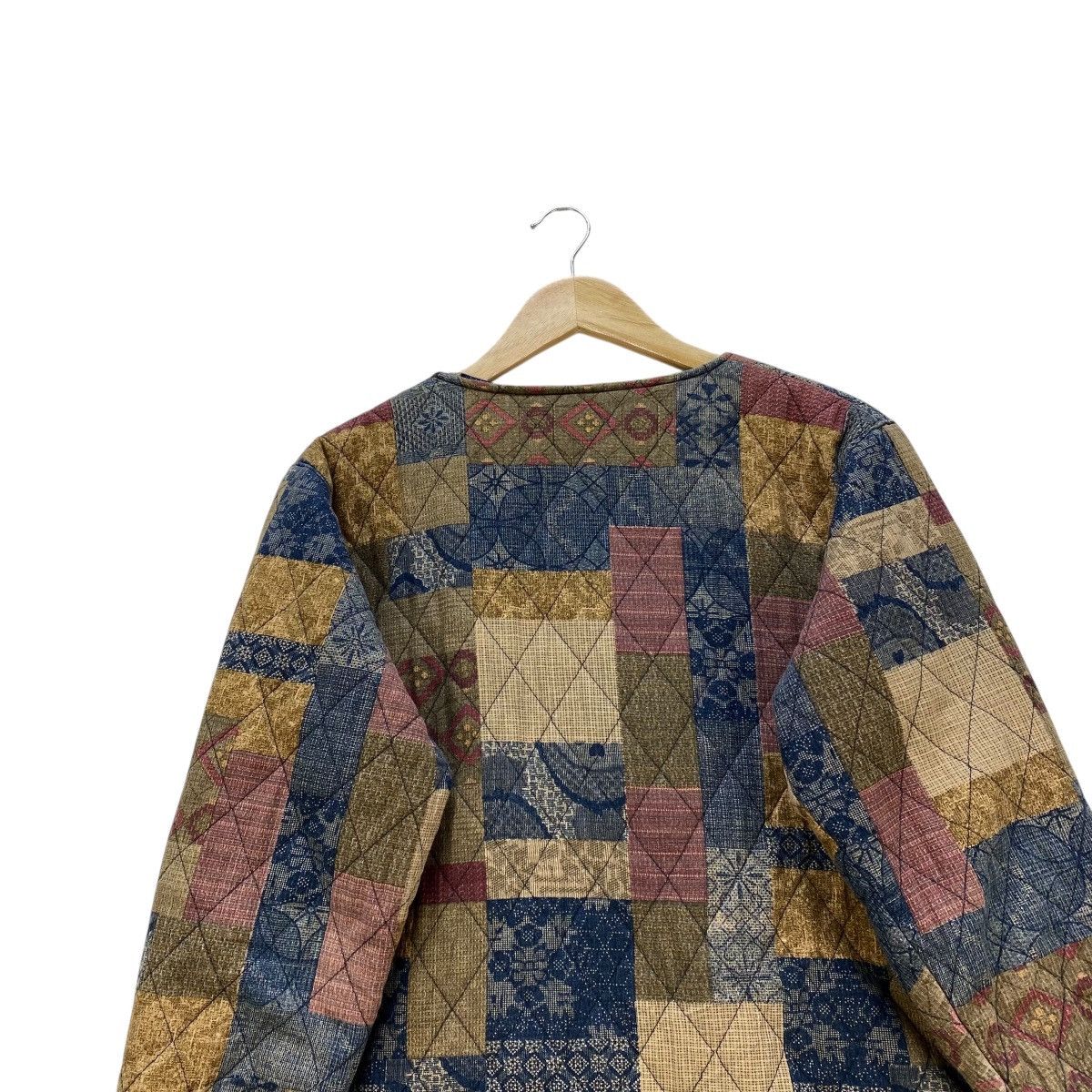 Japanese Brand 🔥Vintage Apricot Pachtwork Quilted Jacket Size M / US 6-8 / IT 42-44 - 5 Thumbnail