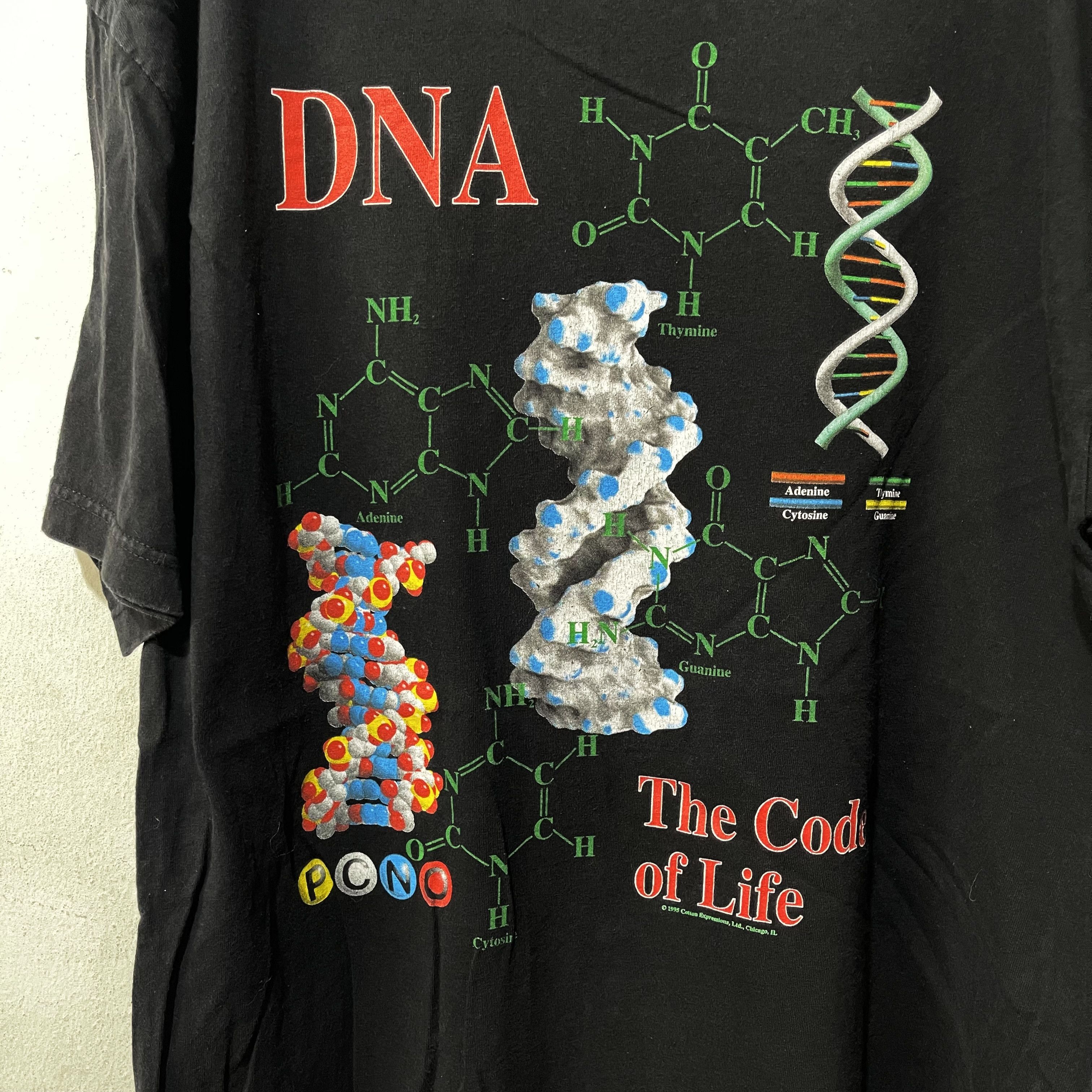 Arts & Science × Vintage Vintage 1996 The Code of Life Shirt Size US XL / EU 56 / 4 - 2 Thumbnail