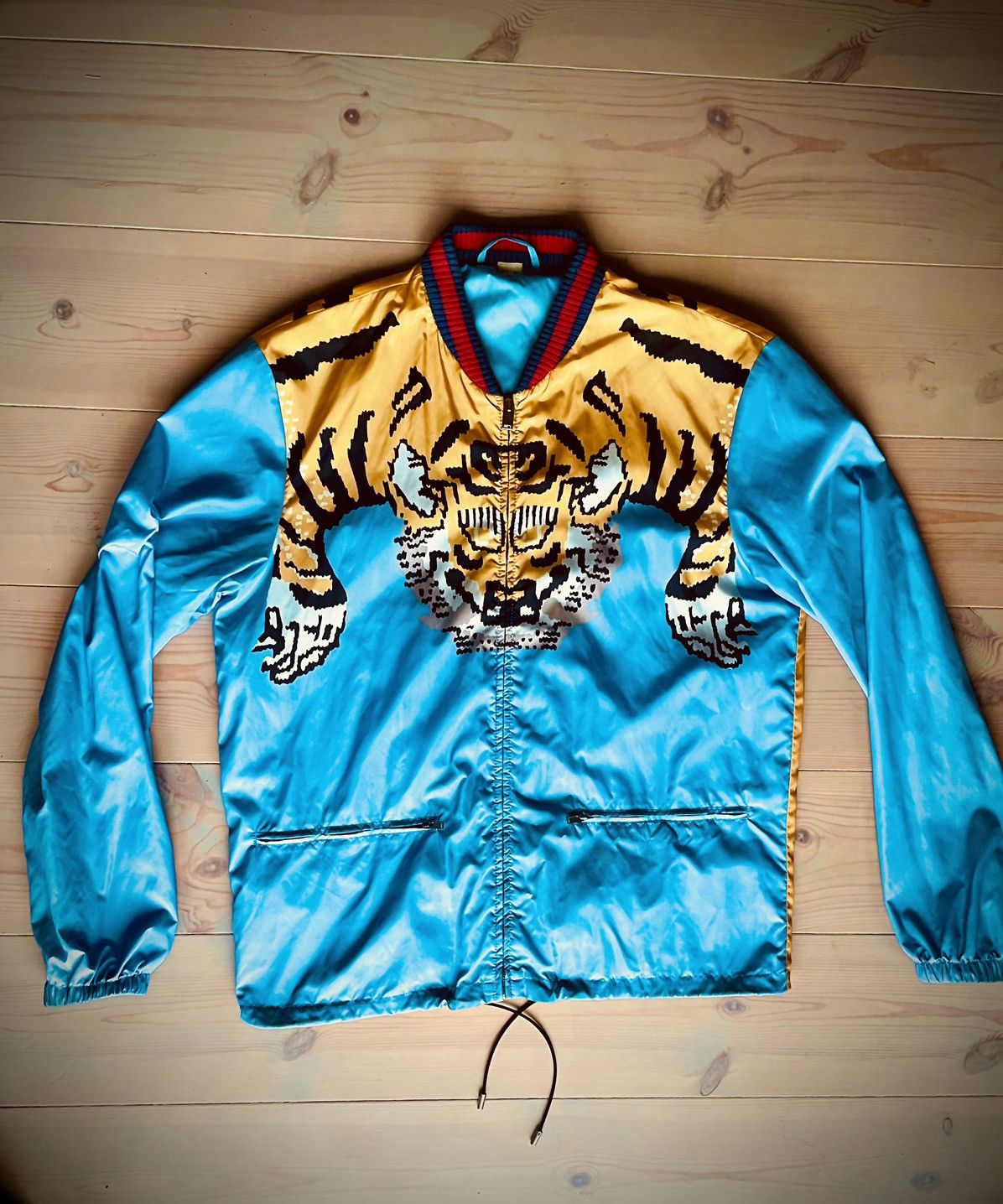 Gucci Gucci tiger Gucci gang original lil pump light jacket Grailed