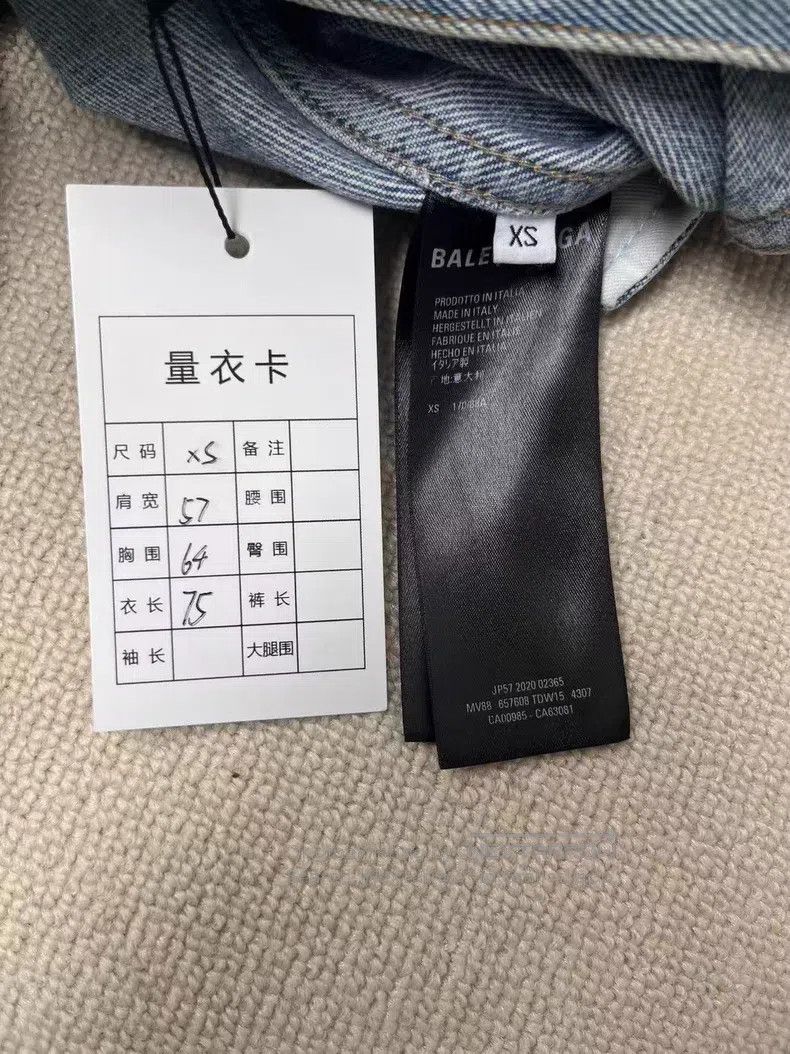 Balenciaga Balenciaga Classic Logo Embroidered Lapel Single Breasted Size US XS / EU 42 / 0 - 5 Thumbnail
