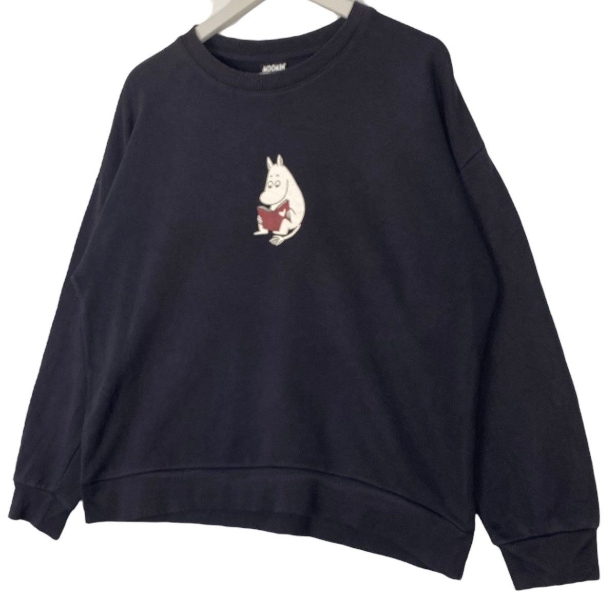Vintage Vintage Moomin Sweatshirt Crewneck Black Baggy Style Size M Size US M / EU 48-50 / 2 - 2 Thumbnail