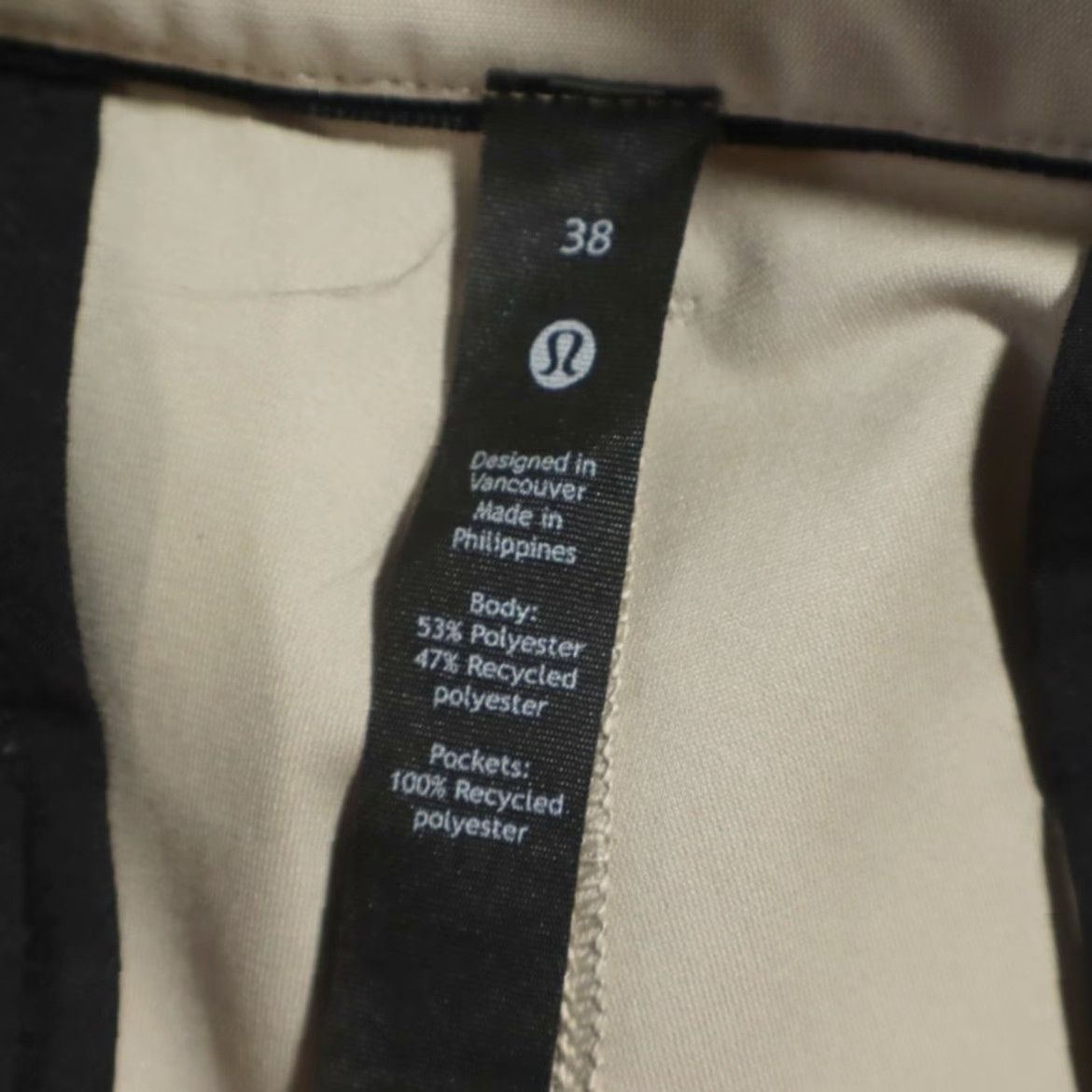Lululemon Lululemon Commission 9" Polyester Woven Chino Shorts Sand Men's 38 Shirt Regular Sand 9" Inseam 9in. Size US 38 / EU 54 - 5 Thumbnail