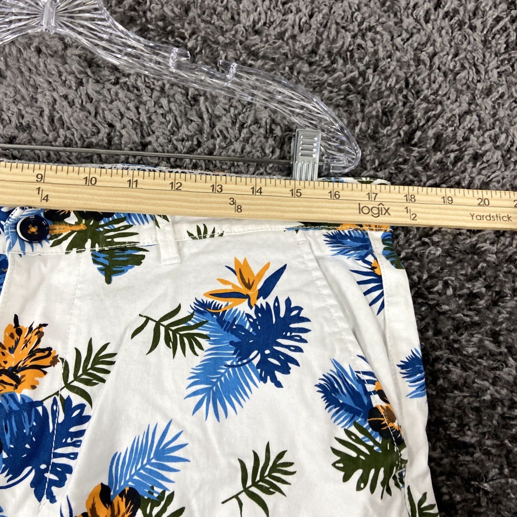 Denime DENIM & FLOWER Denim & Flower Floral Shorts Men’s 34 Multicolor Chino Denim Men 34 Multicolor Floral Size US 34 / EU 50 - 6 Thumbnail