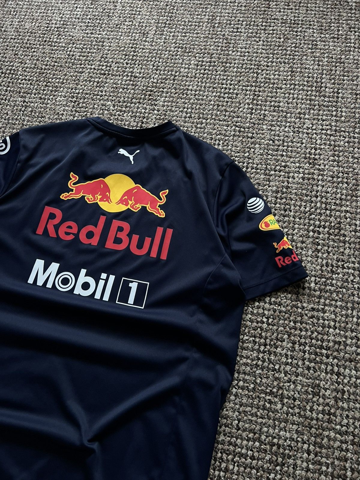 Puma × Red Bull Puma Formula 1 Vintage Aston Martin Crazy Racing Jersey Tee Size US M / EU 48-50 / 2 - 6 Thumbnail