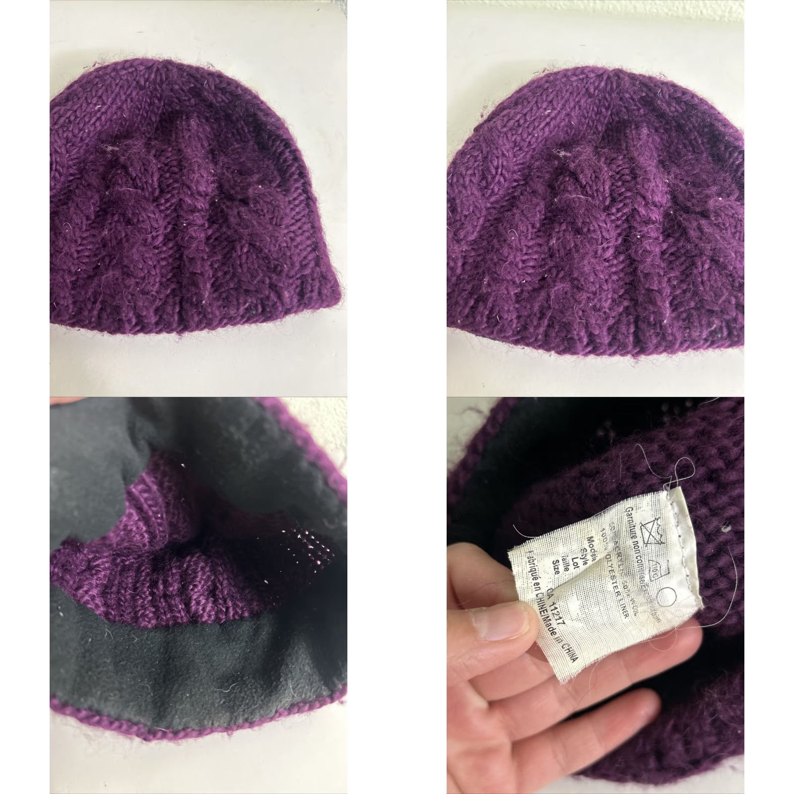 Dakine DAKINE Beanie Knit Wool Acrylic One Size Burgundy Women Size ONE SIZE - 8 Thumbnail