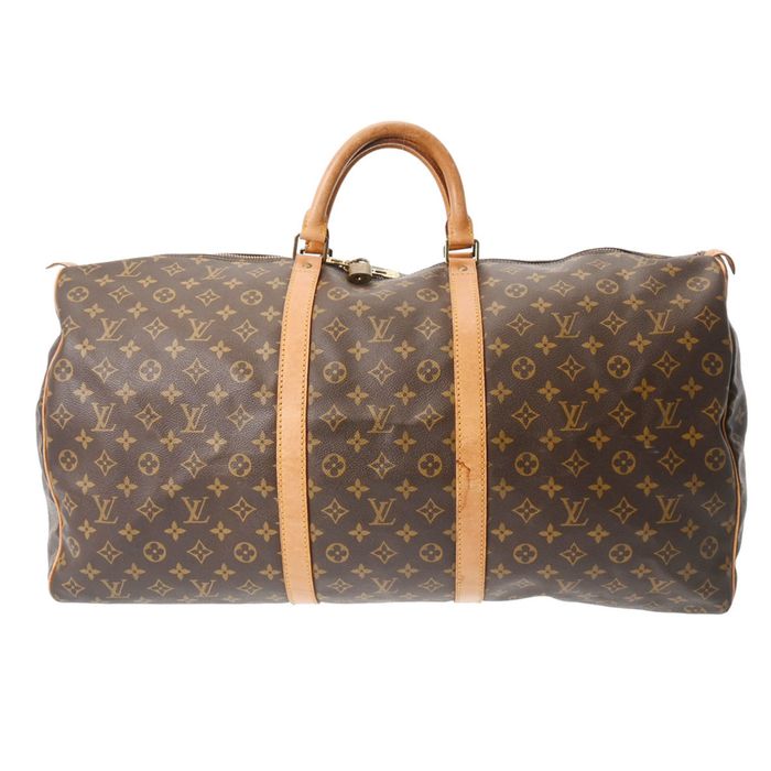 Authenticated Used Louis Vuitton LOUIS VUITTON Monogram Keepall 60 M41422  Boston Bag Men 