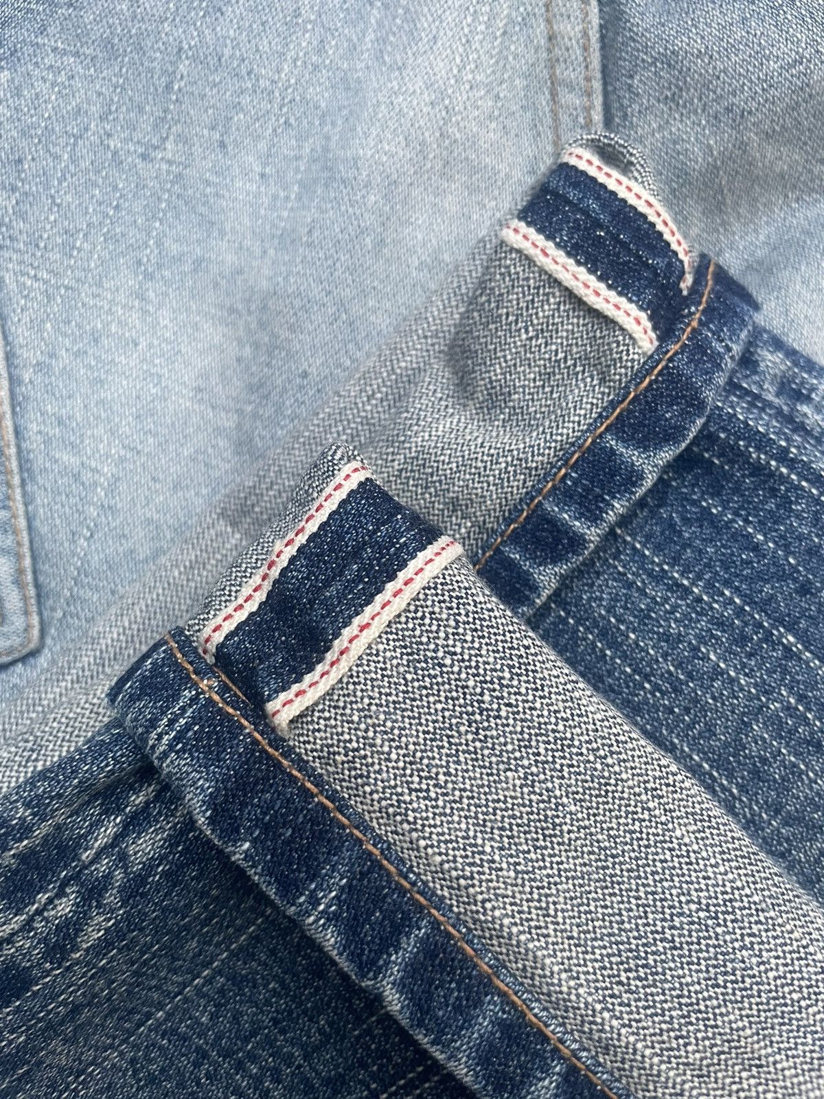 Japanese Brand Gland Edge Selvedge Custom Denim Size US 33 - 15 Thumbnail