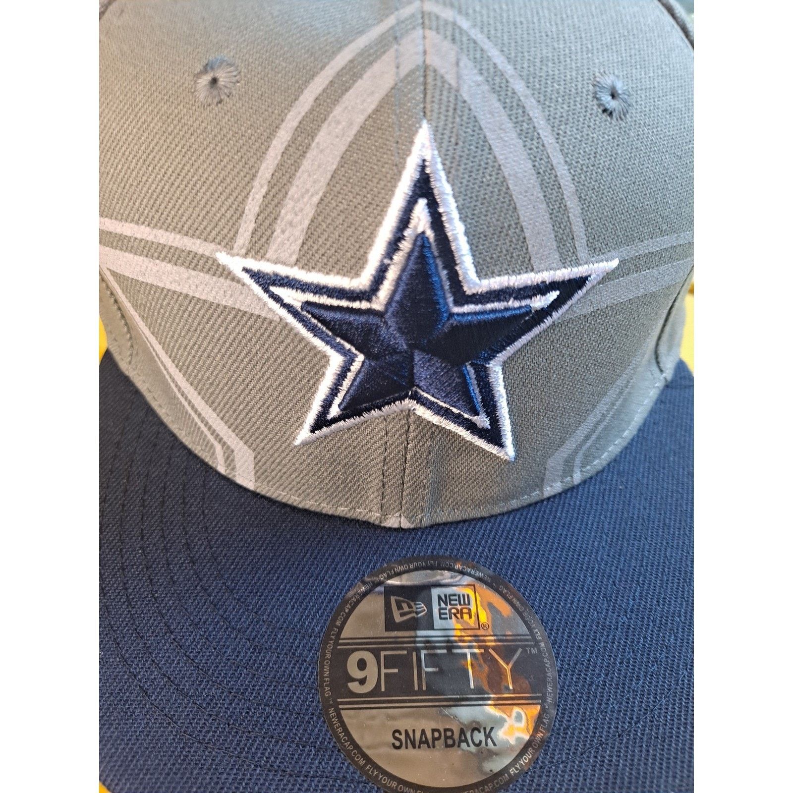 New Era New Era Dallas Cowboys NFL Vintage Col 9FIFTY Snapback Hat Size ONE SIZE - 2 Thumbnail