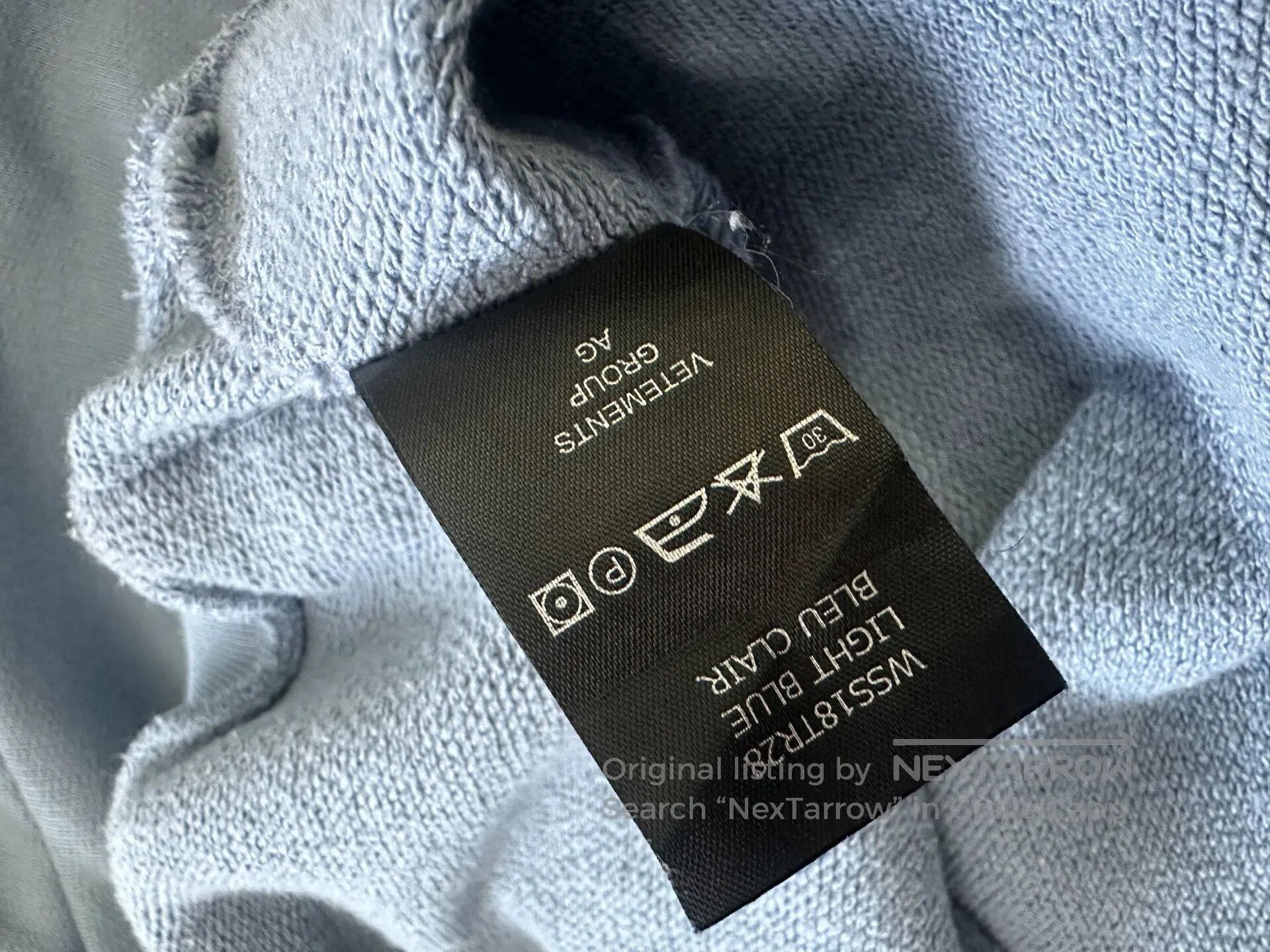 Vetements Vetements Blue Unicorn Unisex Sweater. Size XS / US 0-2 / IT 36-38 - 6 Thumbnail