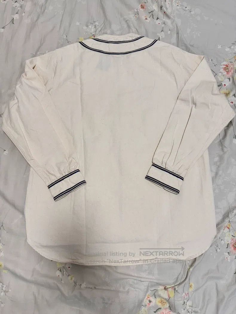 Nigel Cabourn Nigel Cabourn Zipper Henry collar baseball shirt Size US M / EU 48-50 / 2 - 2 Thumbnail