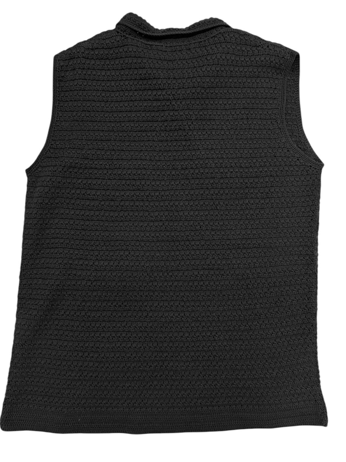 Namacheko Baran Knit Silk Cotton Polo Vest Size US XS / EU 42 / 0 - 2 Thumbnail
