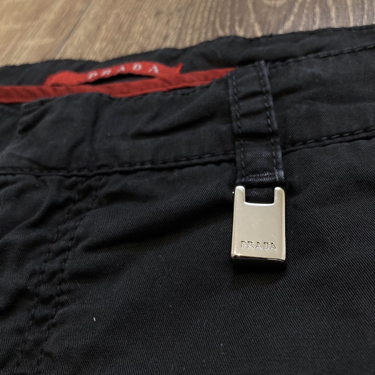 Prada PRADA Men's Regular Fit Flat Front Chino Pants Size US 29 - 2 Thumbnail