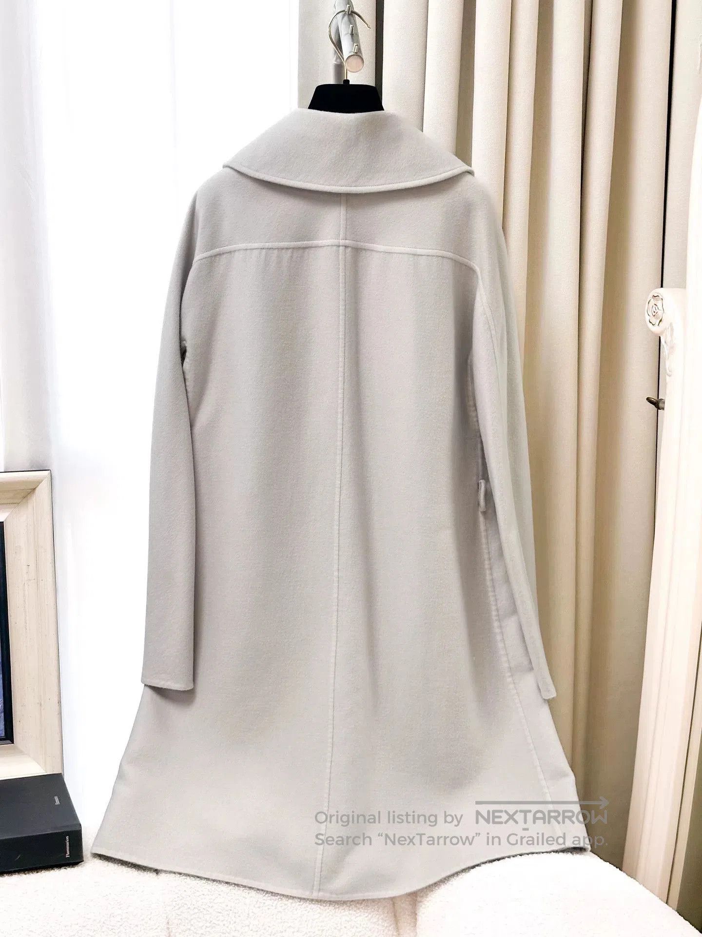 Hermes Hermes Blue Cashmere Coat Size 36. Size US XS / EU 42 / 0 - 3 Thumbnail