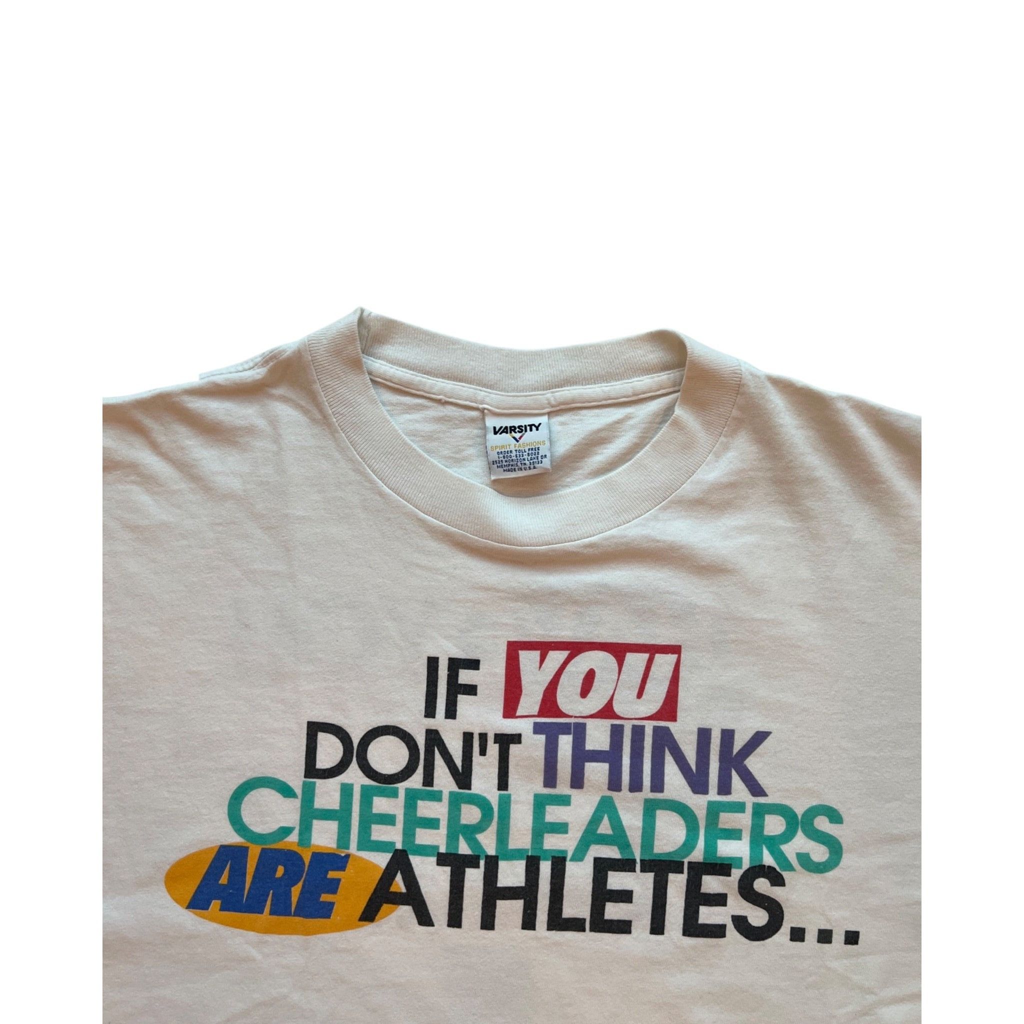 Vintage Cheerleaders Tee Size US XL / EU 56 / 4 - 2 Thumbnail