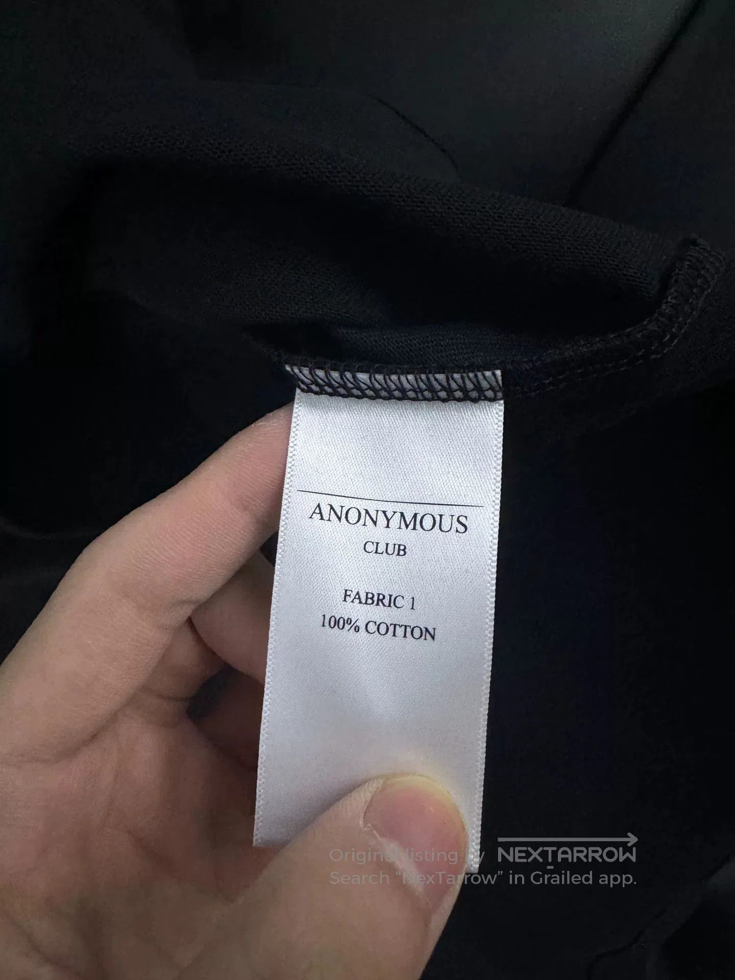 Anonymous Club Anonymous Club FW22 3M Couture Tee. Size US M / EU 48-50 / 2 - 5 Thumbnail