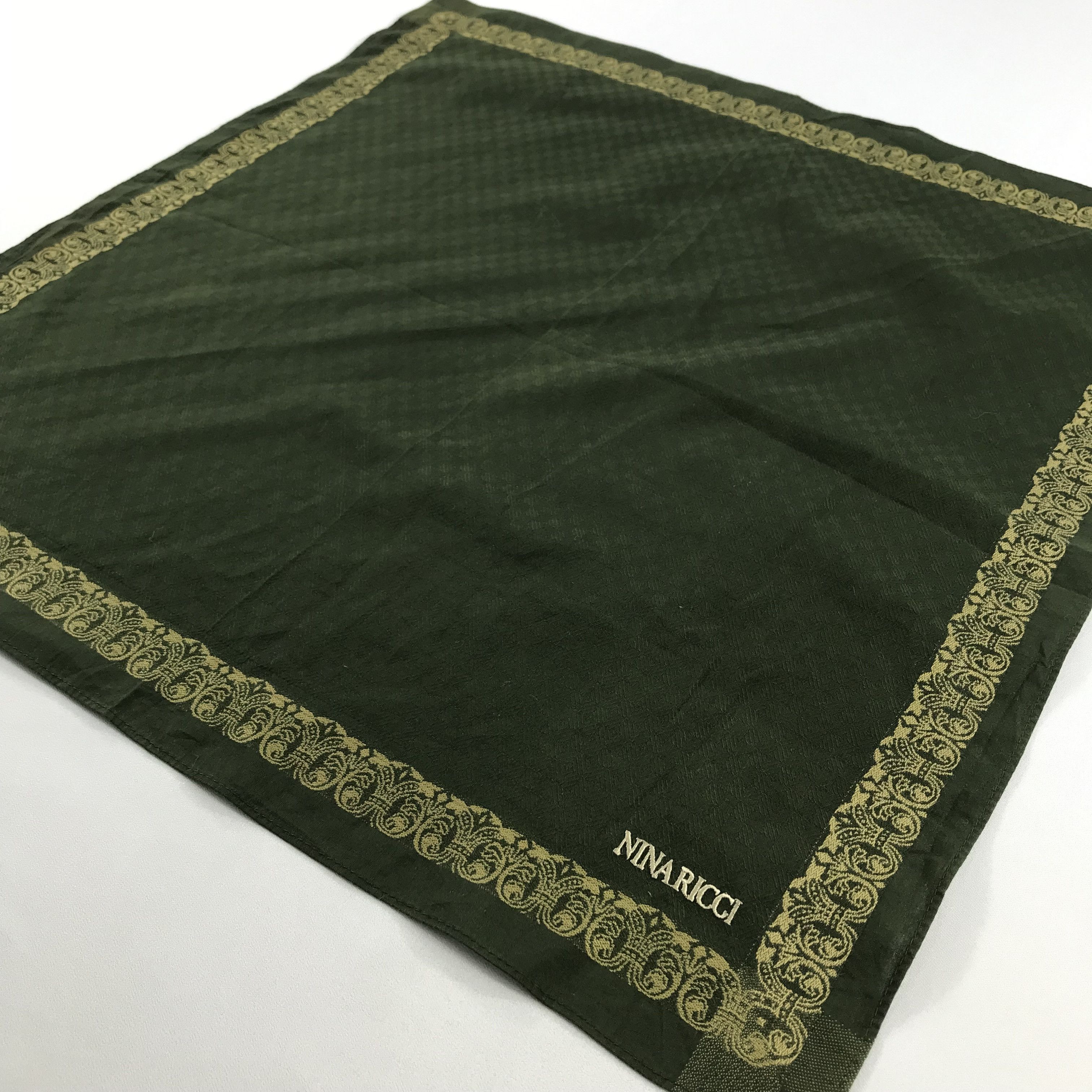 Nina Ricci × Vintage Nina Ricci Bandana / Handkerchief / Neckerchief - S2560 Size ONE SIZE - 2 Thumbnail