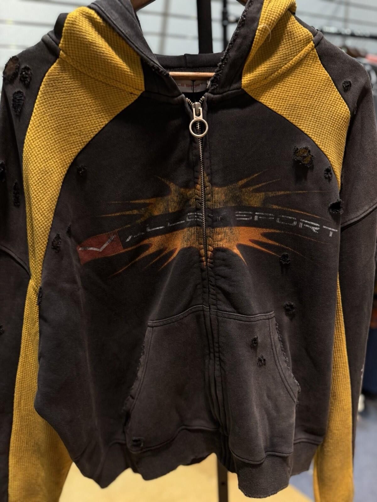 Vale XL - Vale Zip Up Black Yellow Hoodie Authentic Valley New Size US XL / EU 56 / 4 - 5 Thumbnail
