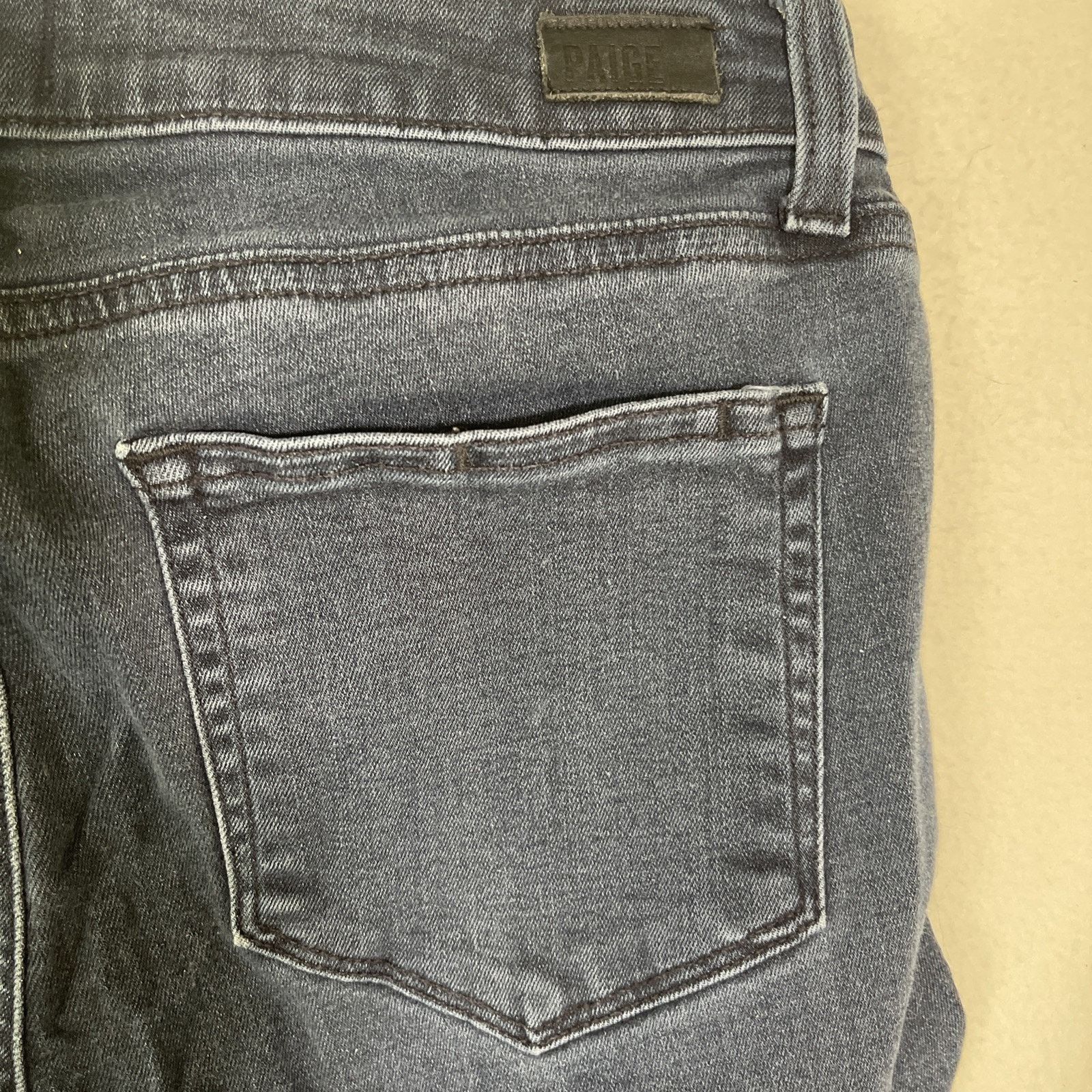 Paige Paige Jeans Women's Size 29 Blue Skyline Skinny 32" Inseam Size 29" - 4 Thumbnail