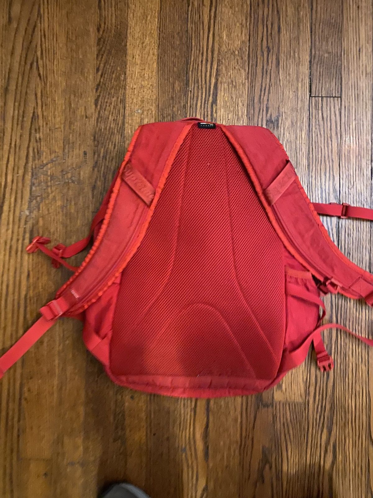 Supreme Red Supreme Cordura backpack Size ONE SIZE - 4 Thumbnail