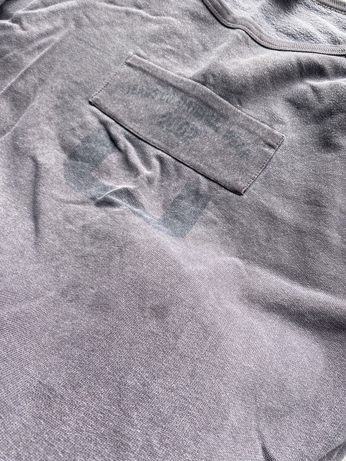 Adolfo Dominguez × Vintage 🔥Vntg Adolfo Dominguez Faded Washed Asymmetrical Sweatshirt Size M / US 6-8 / IT 42-44 - 12 Thumbnail