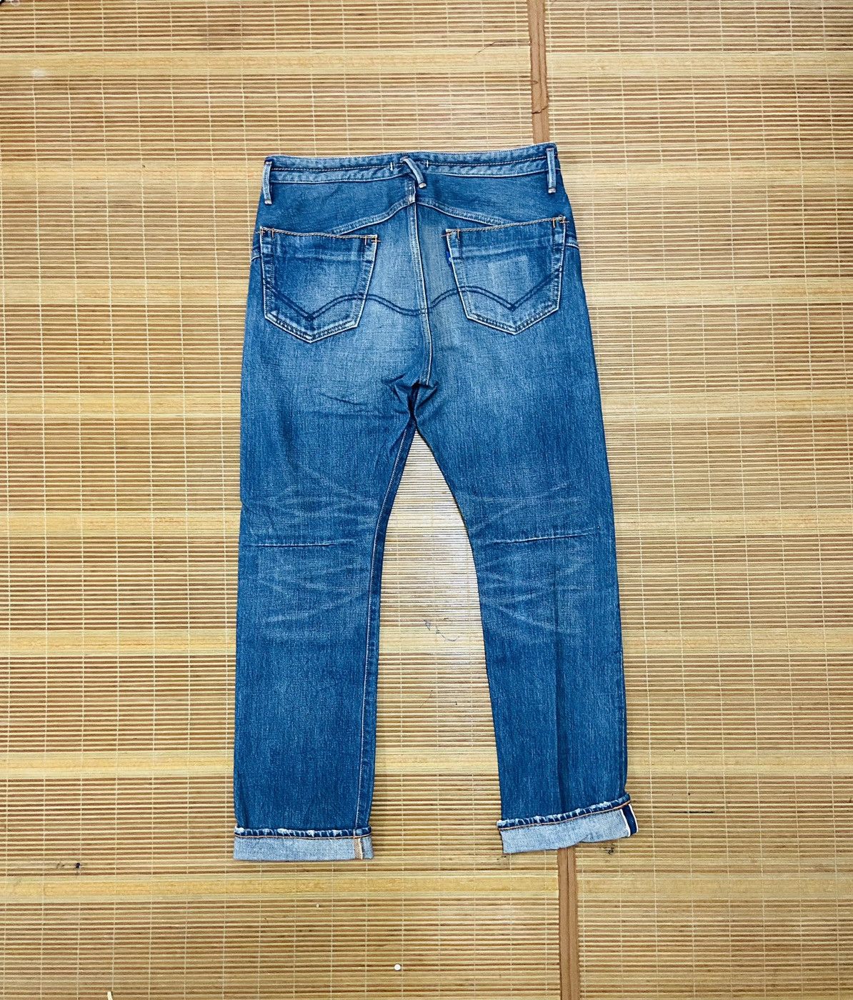 Japanese Brand × Nonnative NONNATIVE SELVEDGE DISTRESSED JEANS Size US 33 - 2 Thumbnail