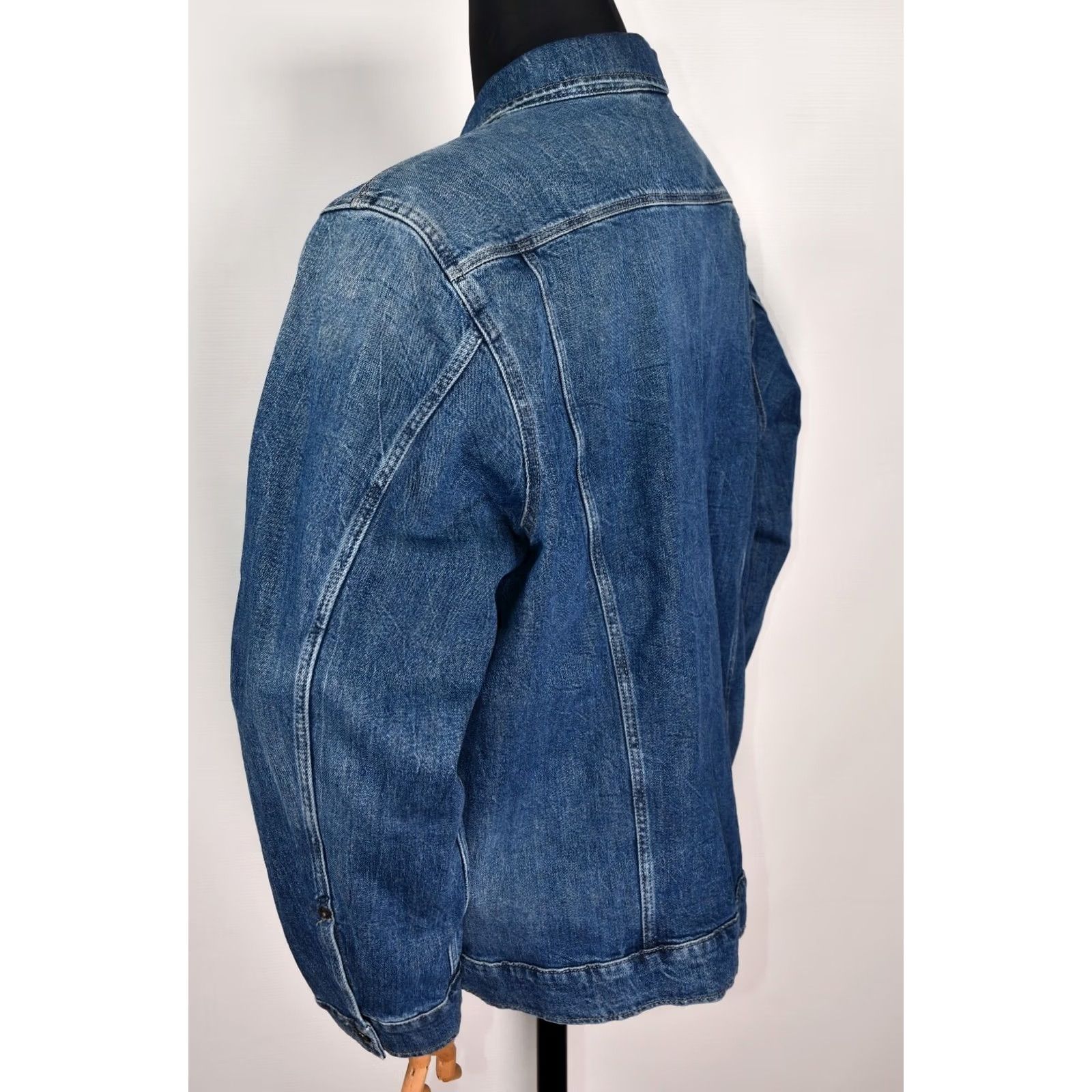 G-Star G-Star ARC 3D Jacket Burten Stretch Denim Faded Santorini 2XL Slim Mens Jacket Denim blue 2XL Size US XXL / EU 58 / 5 - 3 Thumbnail