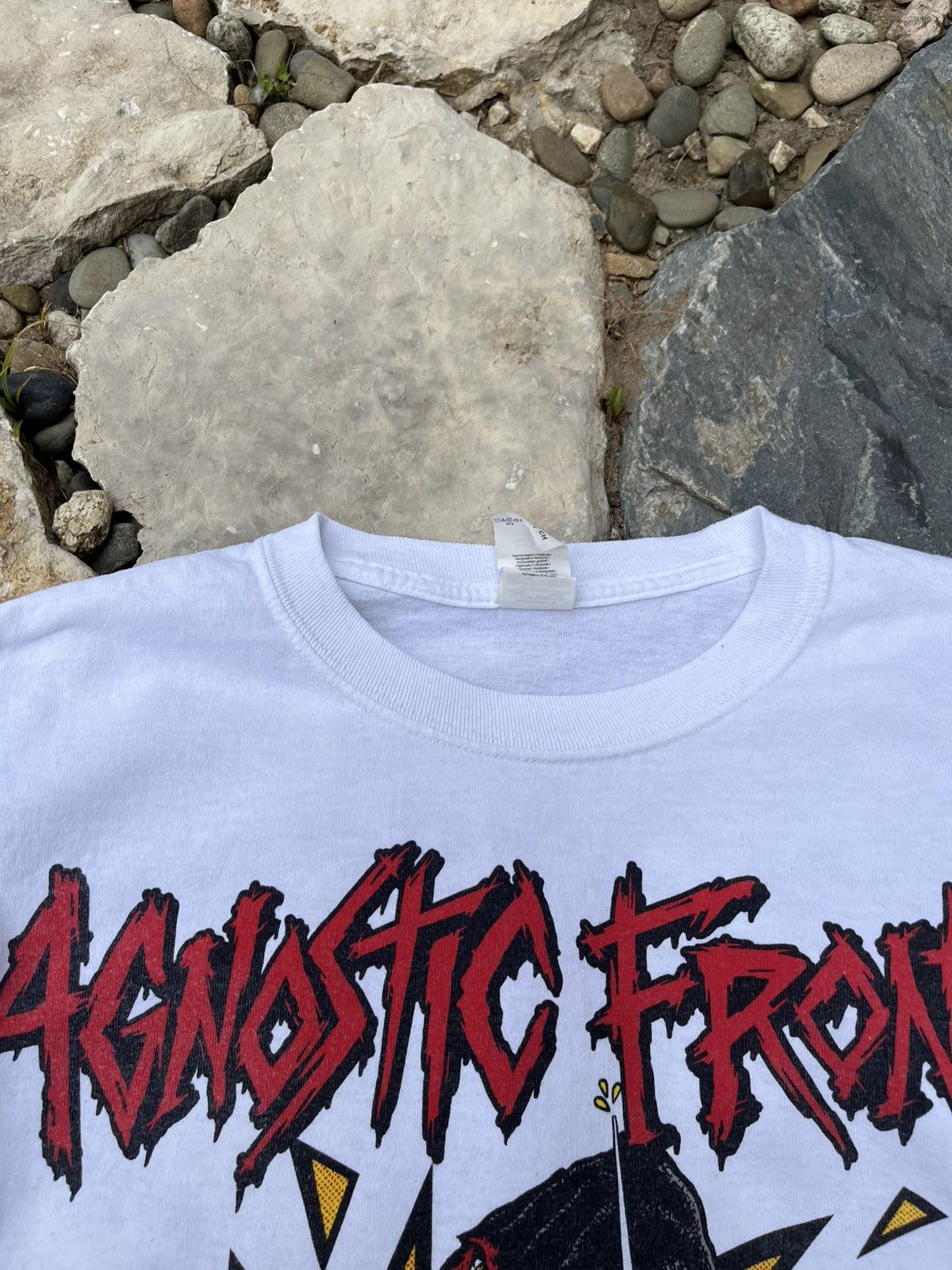 Band Tees × Vintage Vintage Agnostic Front band tee long sleeve the eliminator Size US S / EU 44-46 / 1 - 14 Thumbnail