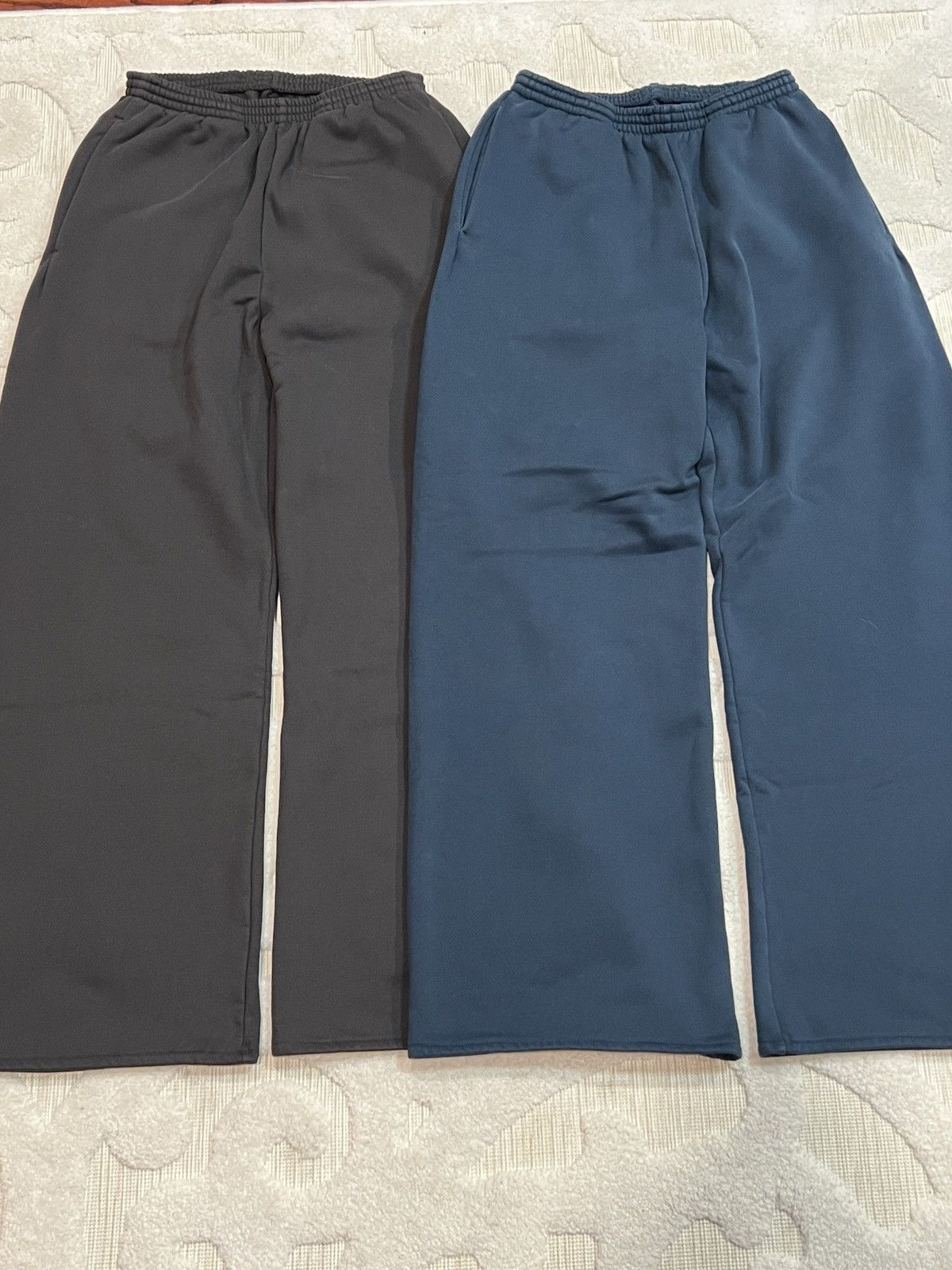 Yeezy × Gap sweat pant Navy XS Yeezy Gap Fleece Mens Jogging Pants | eBay