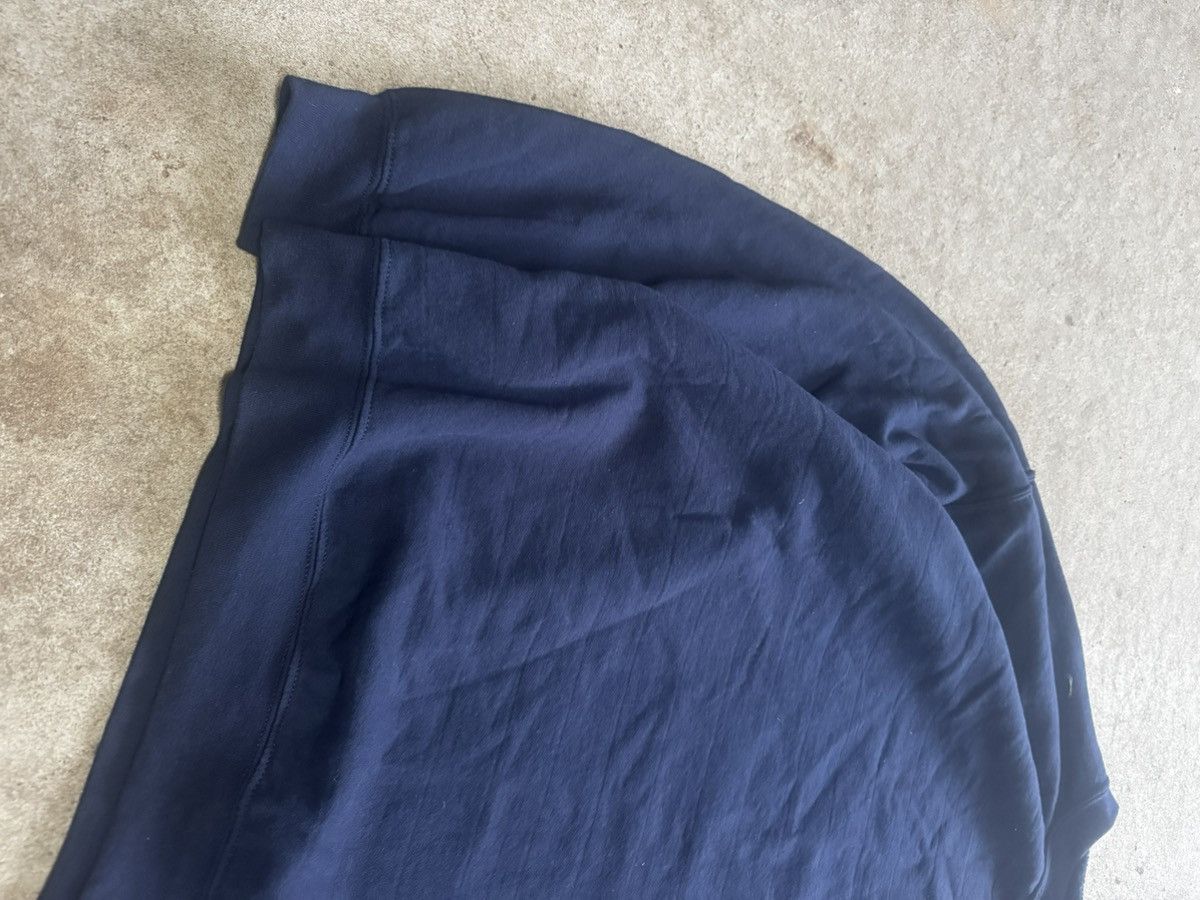Vintage Blank boxy sweatshirt navy blue oversize fit Size US XXL / EU 58 / 5 - 2 Thumbnail