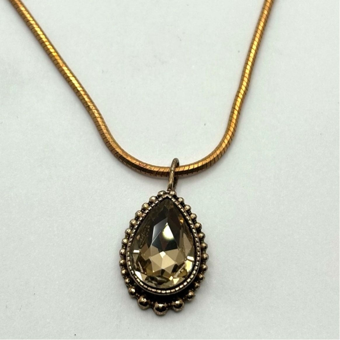 Other Gold Tear Drop Necklace Size ONE SIZE - 3 Thumbnail