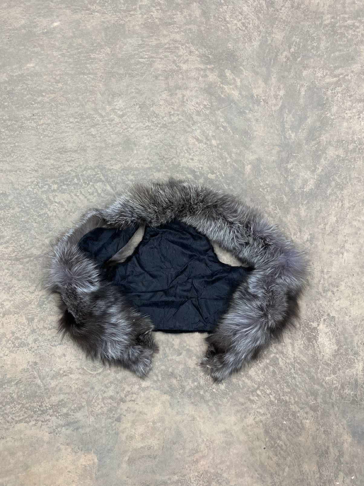 Japanese Brand FUR VEST JAPAN HAIRY FLUFFY VINTAGE Size L / US 10 / IT 46 - 2 Thumbnail