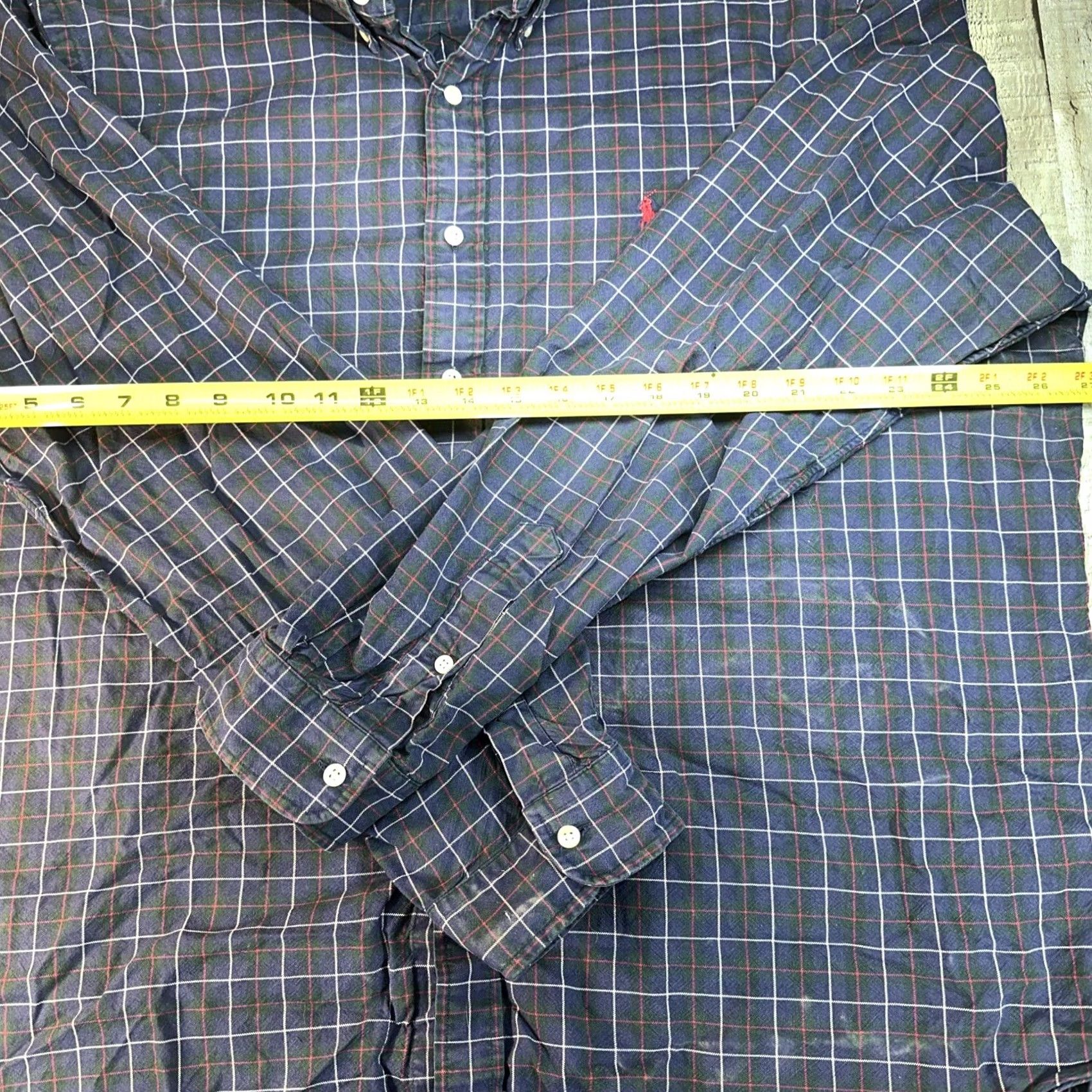 Ralph Lauren Ralph Lauren Button-Down Shirt XXL Multicolor Plaid Long Sleeve Classic Fit Size US XXL / EU 58 / 5 - 3 Thumbnail