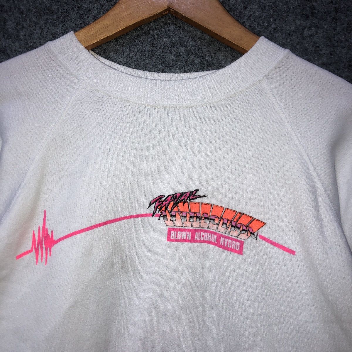 Vintage Vintage Fatal Attraction Race Boat Sweatshirt Size US XL / EU 56 / 4 - 4 Thumbnail