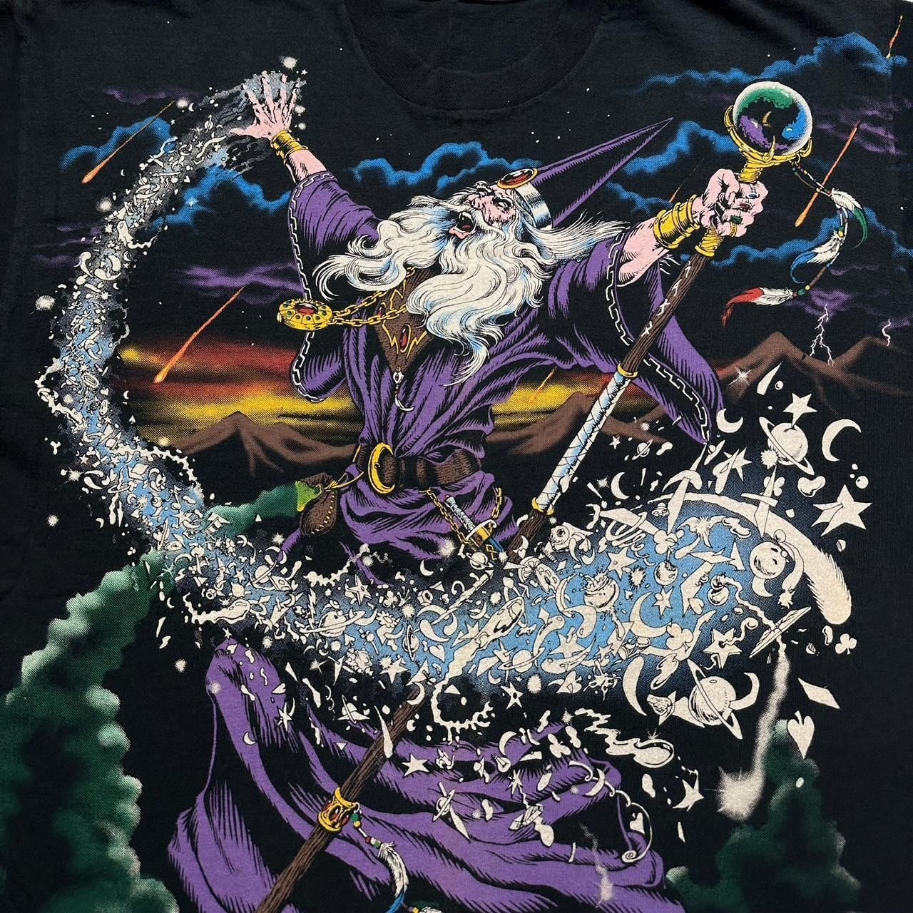 Liquid Blue × Vintage Vintage Liquid Blue Wizard AOP T-Shirt Size US XL / EU 56 / 4 - 5 Thumbnail