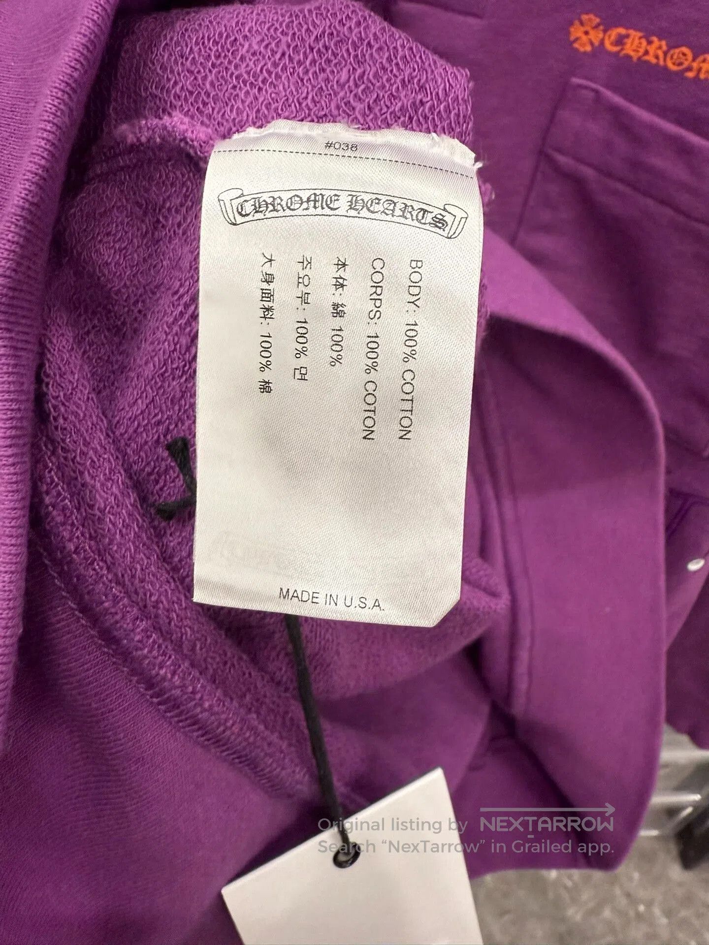 Chrome Hearts chrome hearts mattboy purple polo shirt. Size US L / EU 52-54 / 3 - 4 Thumbnail