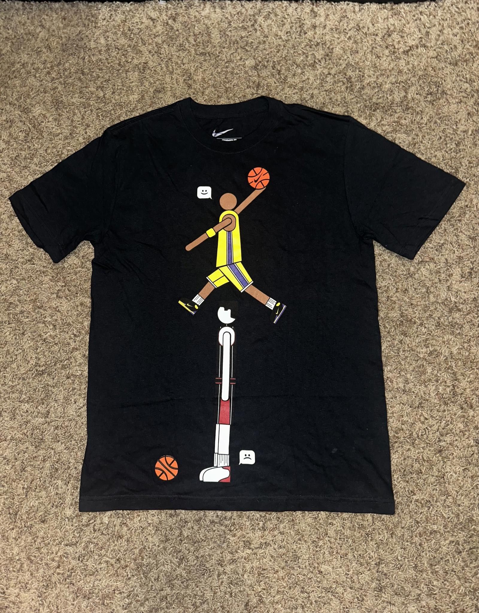 Nike Nike Men Kobe Bryant Over Yao Ming Basktball Shirt 2010 VNTG Size US M / EU 48-50 / 2 - 1 Thumbnail