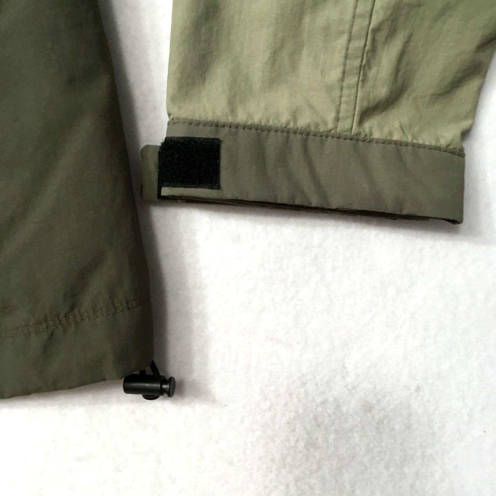 Old Navy VINTAGE Old Navy Go-H20 Hooded Windbreaker Jacket Lightweight Shell Green M 90s Mens Size US M / EU 48-50 / 2 - 2 Thumbnail