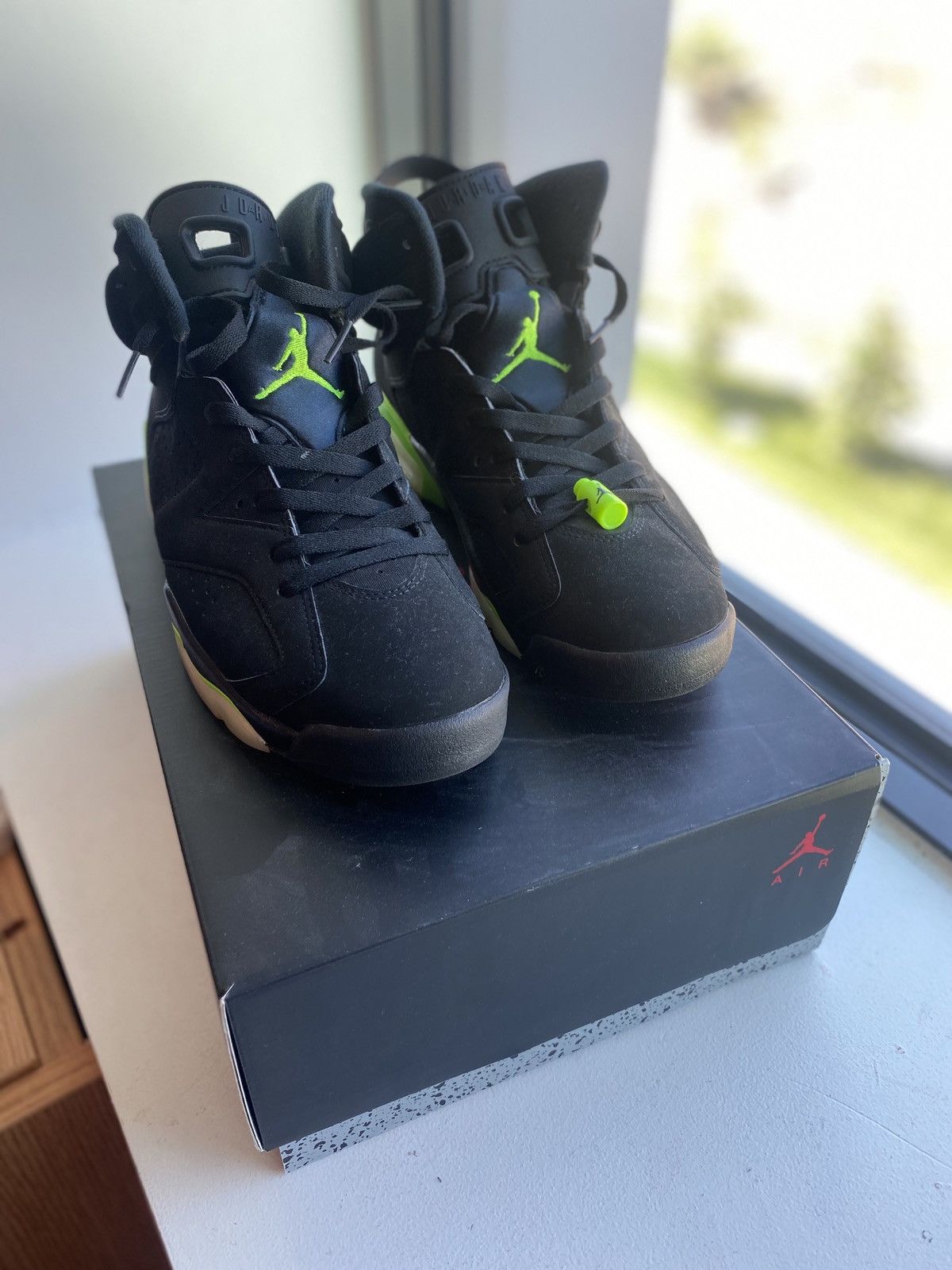 Jordan Brand Nike Air Jordan 6 Retro Electric Green Size US 10.5 / EU 43-44 - 9 Thumbnail
