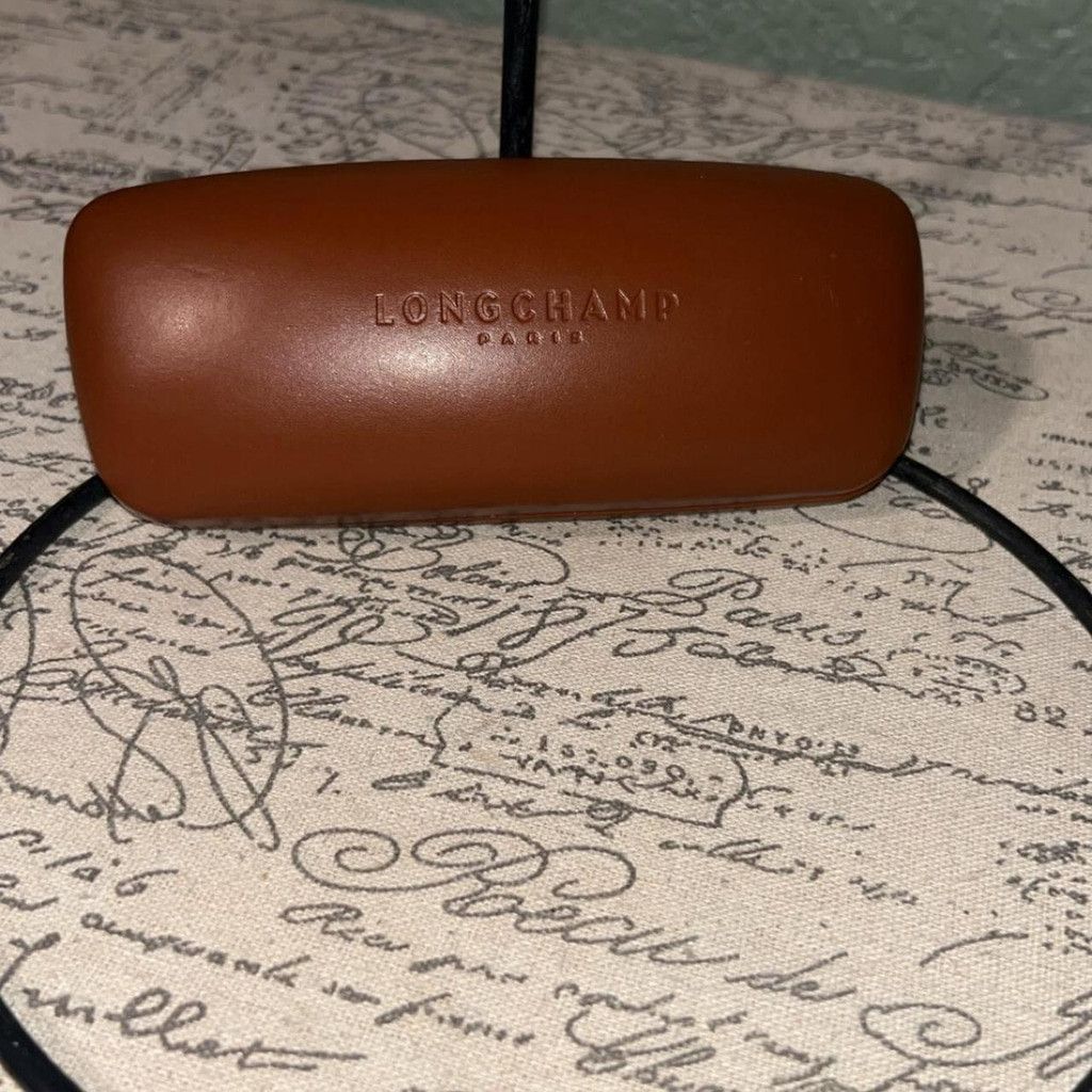 Longchamp Longchamp brown leather glasses case #leather #glassescase Size ONE SIZE - 1 Thumbnail
