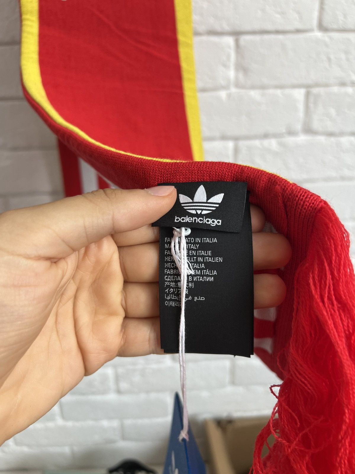 Adidas × Balenciaga Balenciaga x Adidas Scarf Size ONE SIZE - 5 Thumbnail