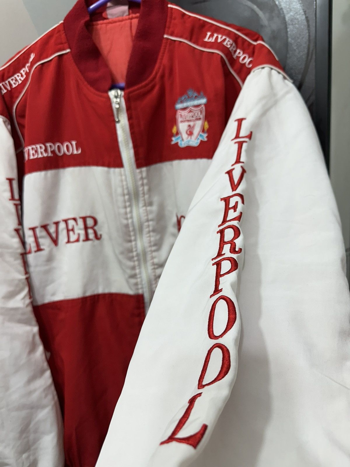 Other Crazy Liverpool Bomber Jacket 🏎️🏁 Size US L / EU 52-54 / 3 - 4 Thumbnail