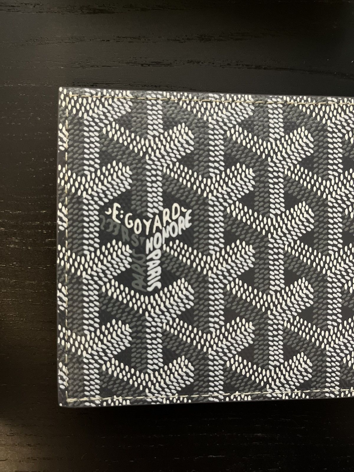 Goyard Goyard Saint-Thomas Bifold Money Clip Canvas Wallet Size ONE SIZE - 4 Thumbnail