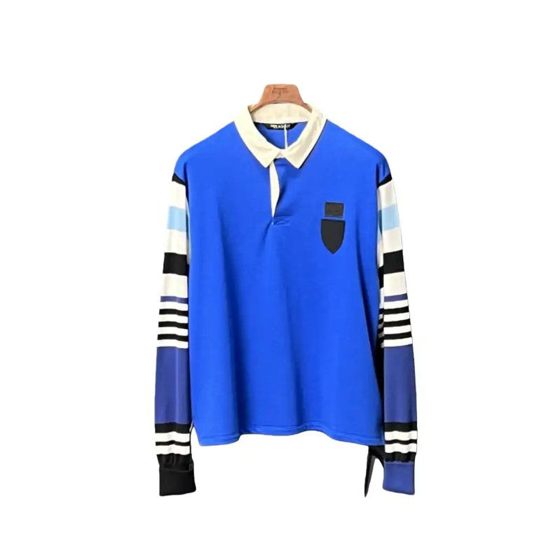 Neil Barrett Neil Barrett Blue Long Sleeve Pullover 0089 Size US XS / EU 42 / 0 - 1 Thumbnail