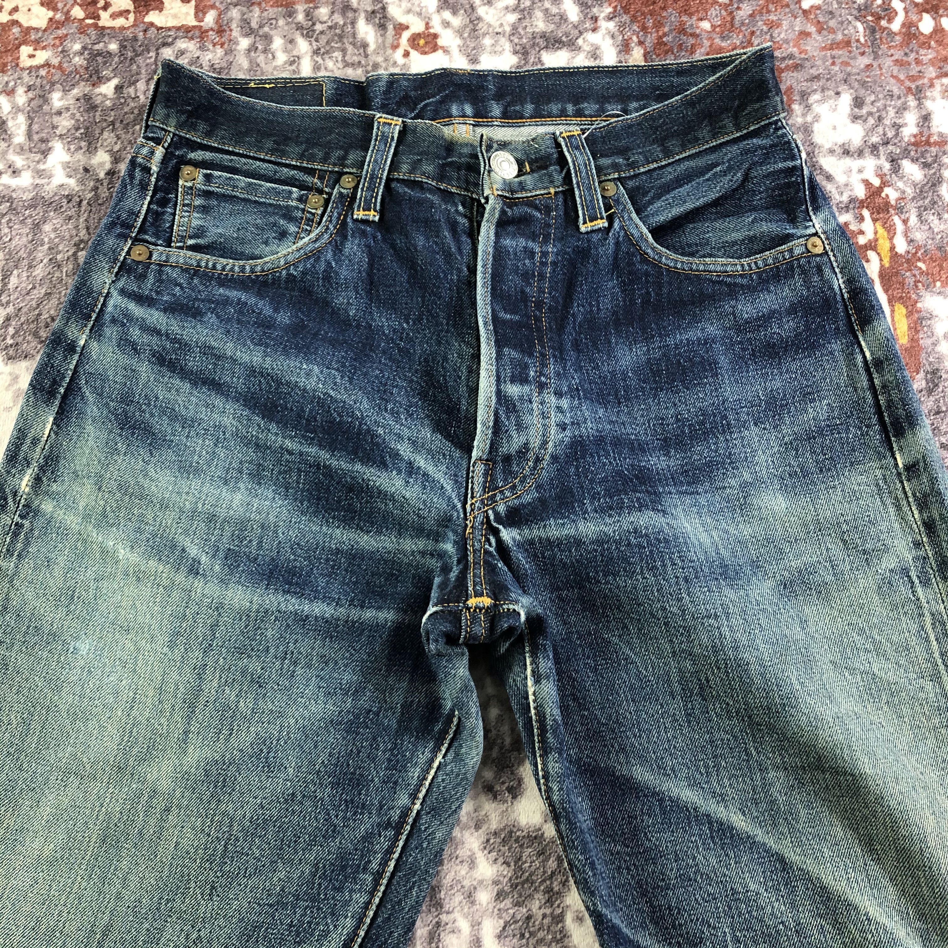Levi's × Levi's Vintage Clothing × Vintage Vintage 90s Big E 501 Redline Jeans-JM3197 Size US 28 / EU 44 - 3 Thumbnail