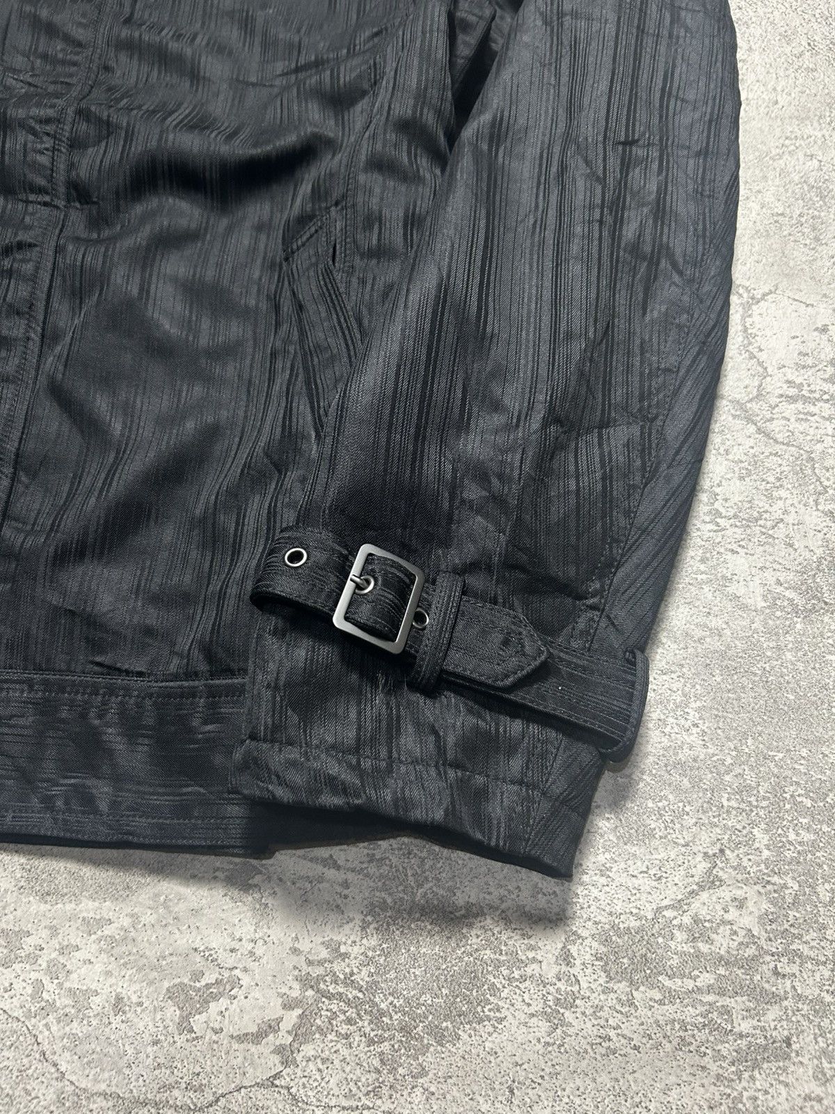 Japanese Brand 2000s Bareback Black Buckle Jacket Archive Size US L / EU 52-54 / 3 - 2 Thumbnail