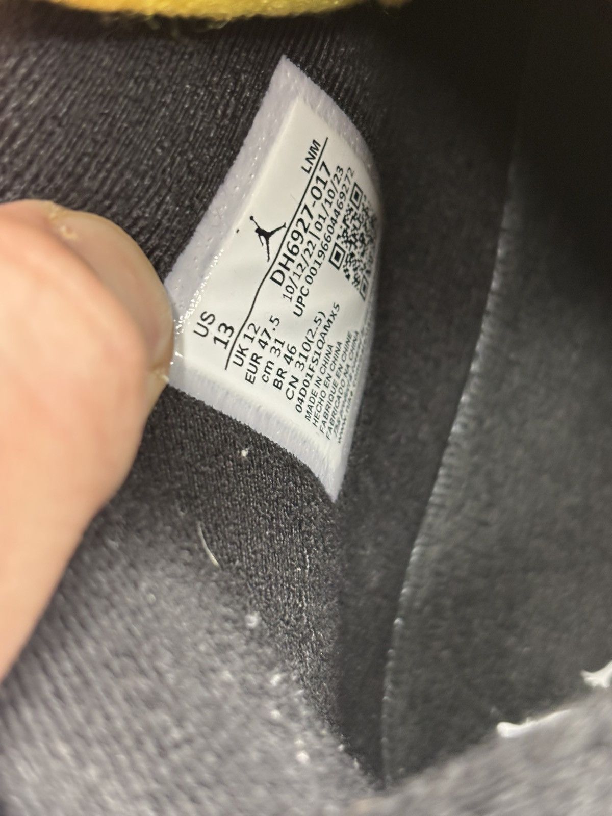 Jordan Brand Jordan Retro 4 ‘Thunder ’ Size US 13 / EU 46 - 6 Thumbnail