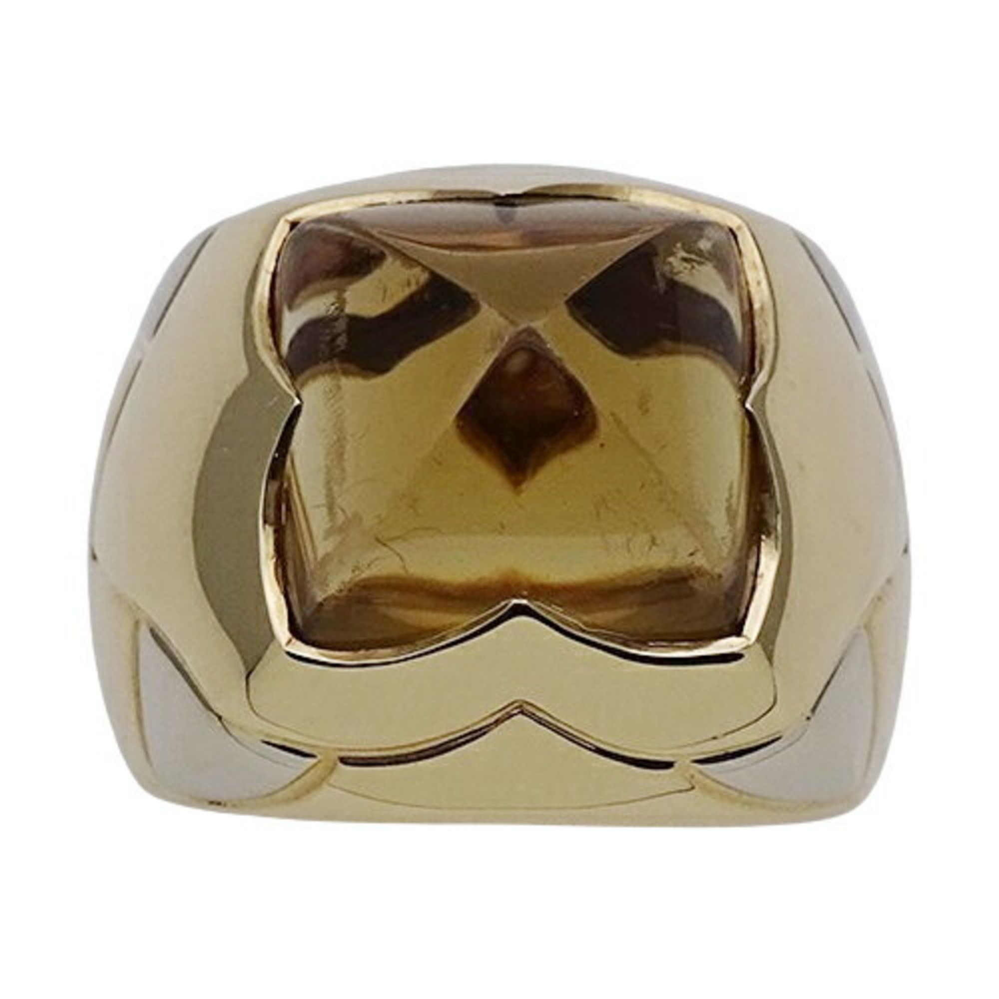 image of Bvlgari Bulgari Pyramide Ring in Gold, Women's
