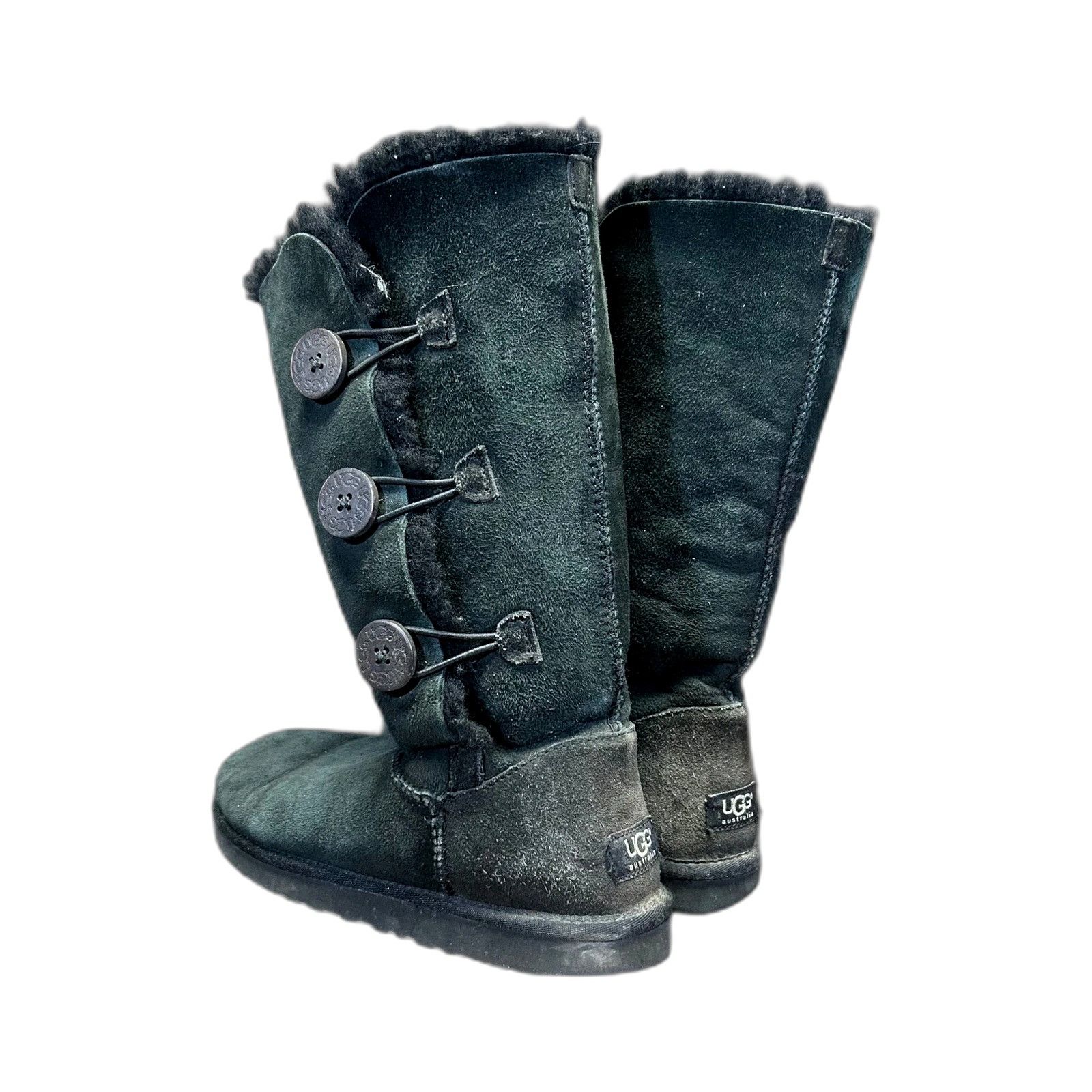 Ugg UGG Australia Boots Womens Size 8 Black Bailey Button Triple Size US 8 / EU 41 - 9 Thumbnail