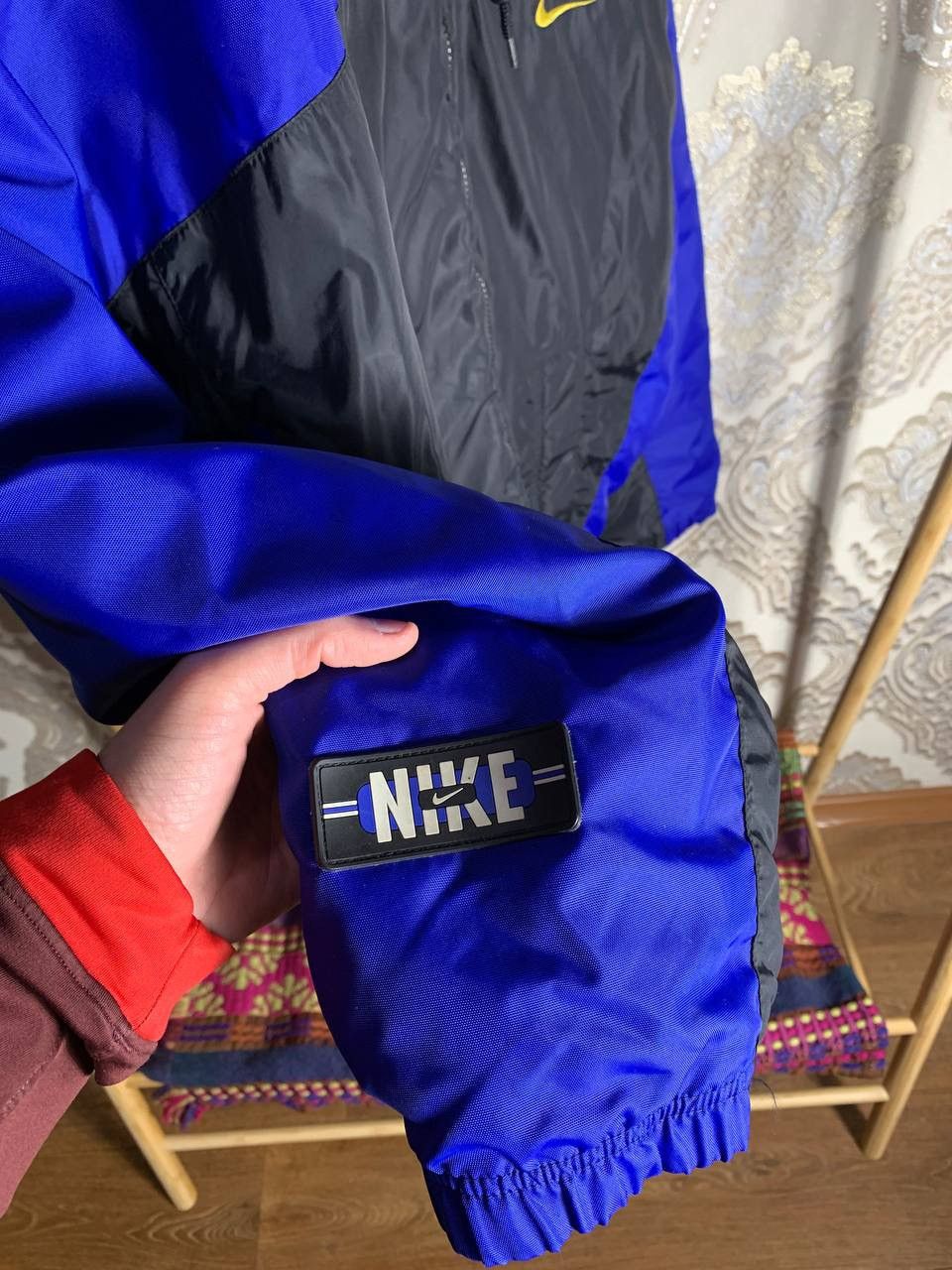 Nike × Vintage VERY RARE NIKE LIGHT JACKET DOWN BIG LOGO SWOOSH Y2K 90s SK8 Size US XL / EU 56 / 4 - 7 Thumbnail